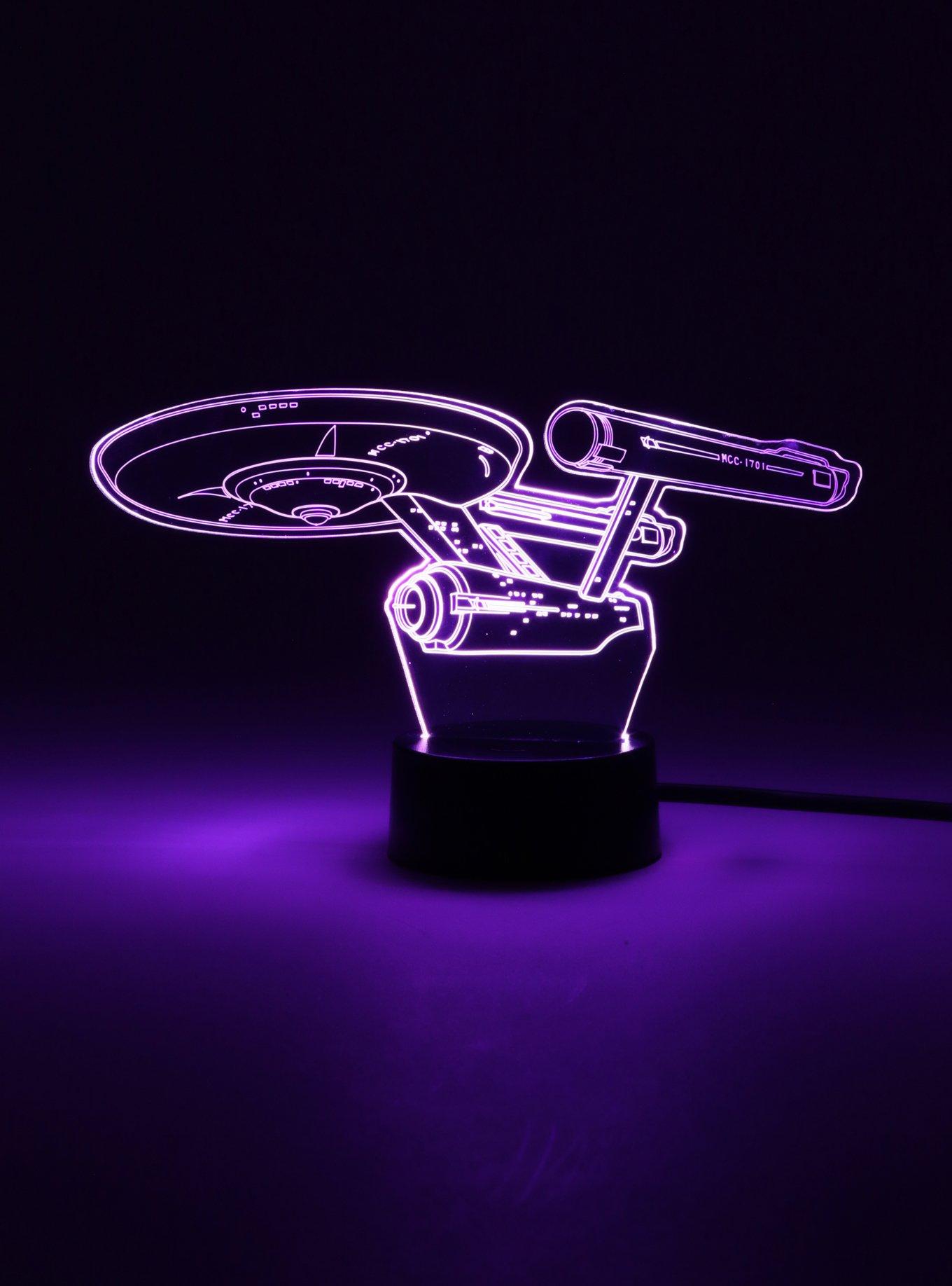 Star Trek U.S.S. Enterprise LED Lamp, , alternate