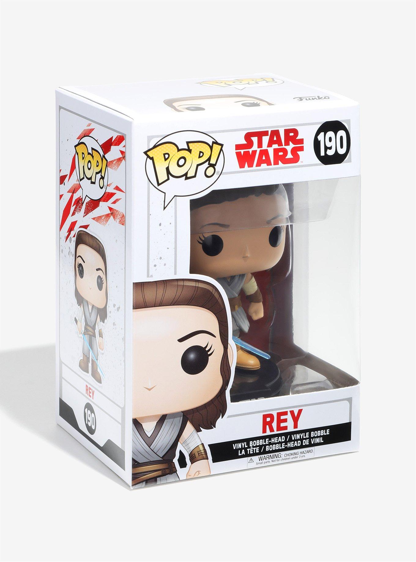 Funko Pop! Star Wars: The Last Jedi Rey Vinyl Bobble-Head, , alternate