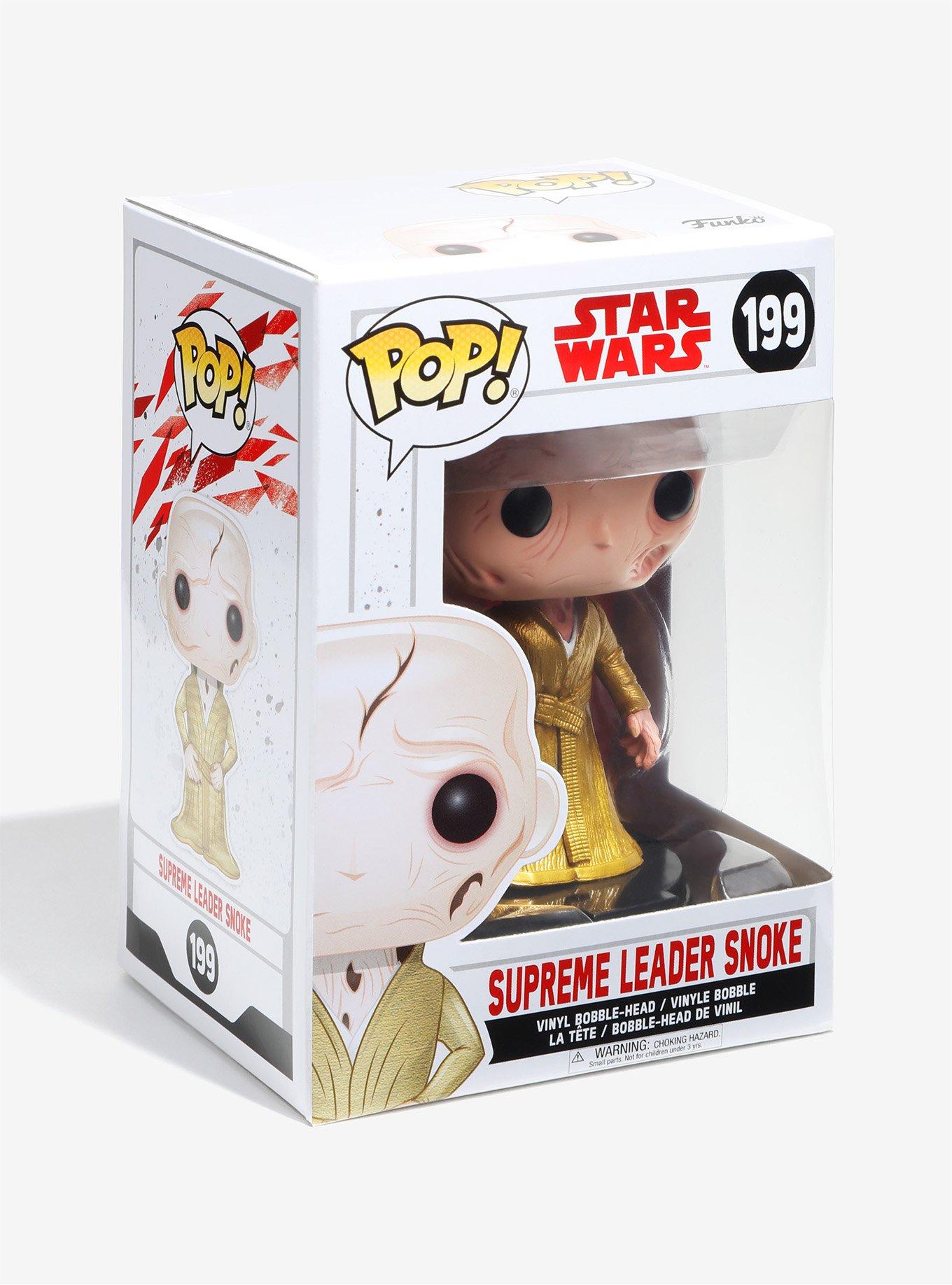 Funko Pop! Star Wars: The Last Jedi Supreme Leader Snoke Vinyl Bobble-Head, , alternate
