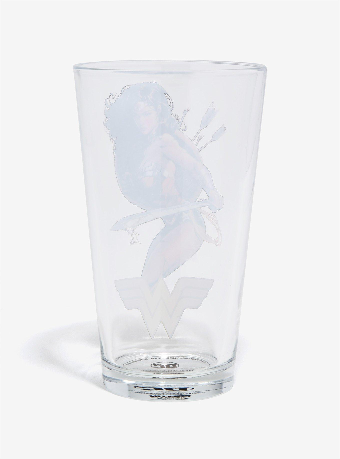 DC Comics Wonder Woman Warrior Pint Glass, , alternate