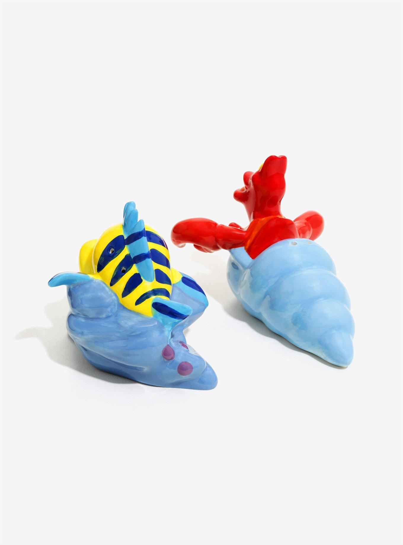 Disney The Little Mermaid Sebastian & Flounder Salt & Pepper Shakers, , alternate