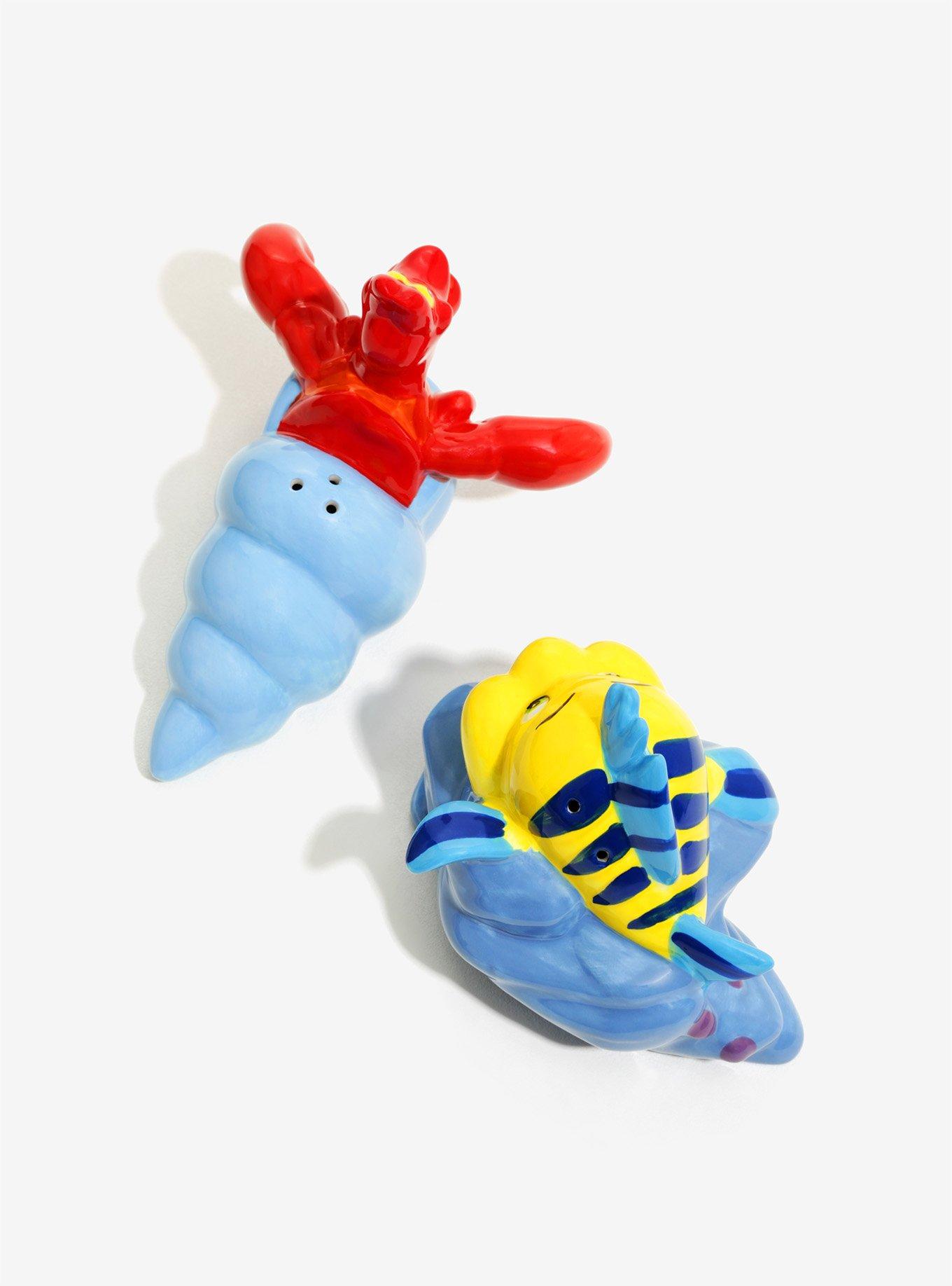 Disney The Little Mermaid Sebastian & Flounder Salt & Pepper Shakers, , alternate