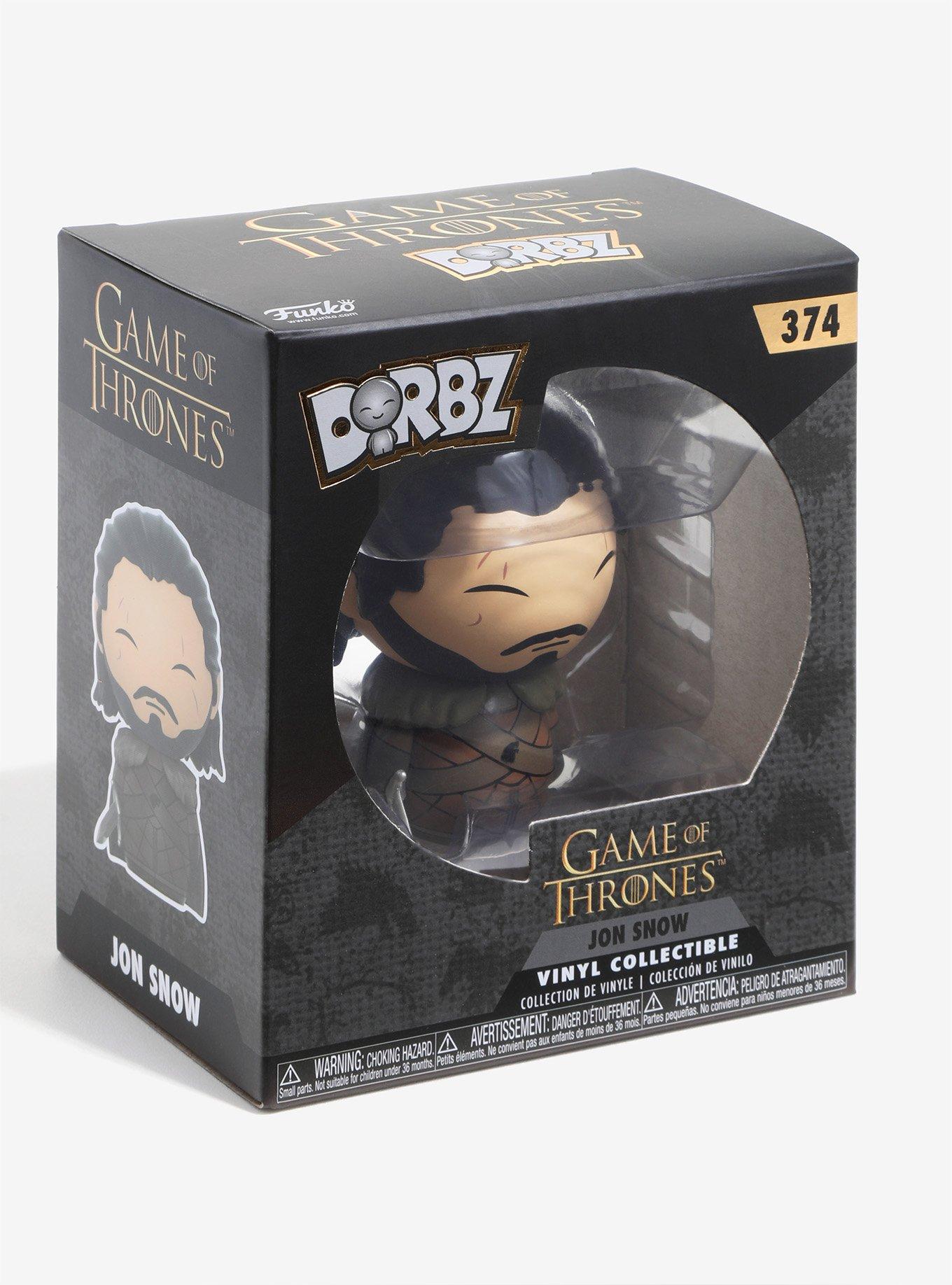 Funko Dorbz Game Of Thrones Jon Snow Vinyl Figure, , alternate