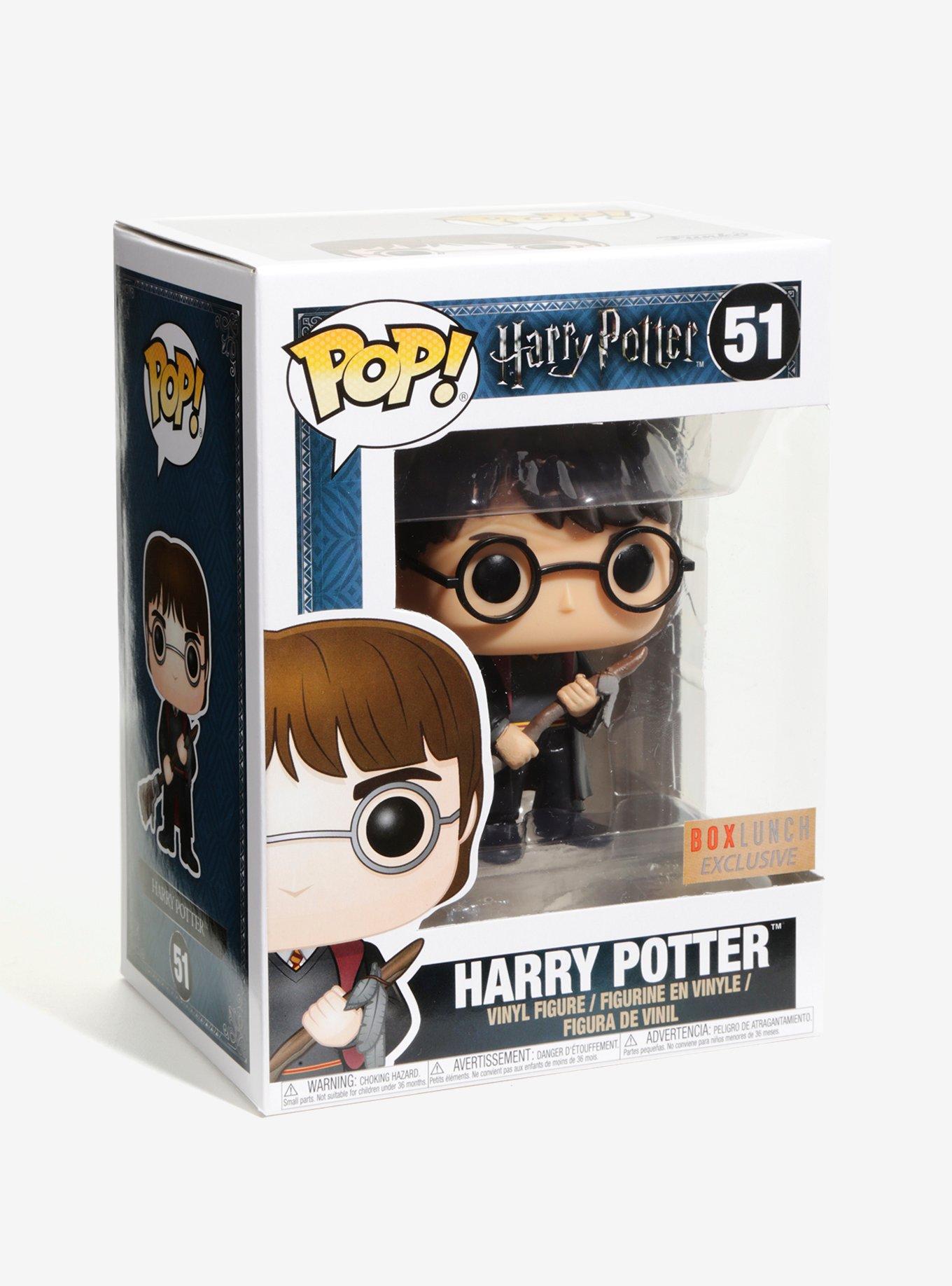 Funko Pop! Harry Potter Harry With Firebolt Vinyl Figure - BoxLunch Exclusive, , alternate