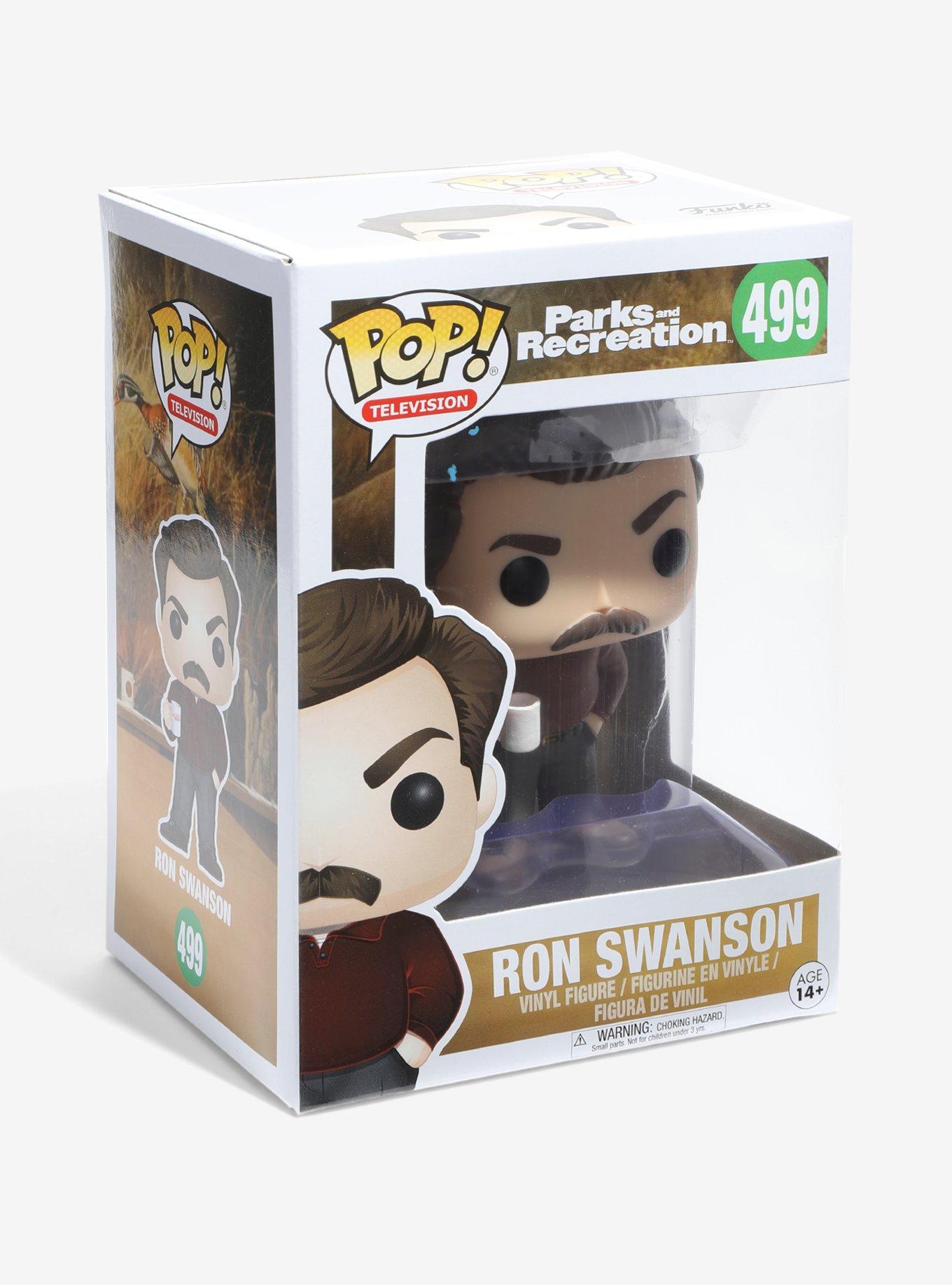 Funko Pop! Parks And Recreation Ron Swanson Vinyl Figure, , alternate