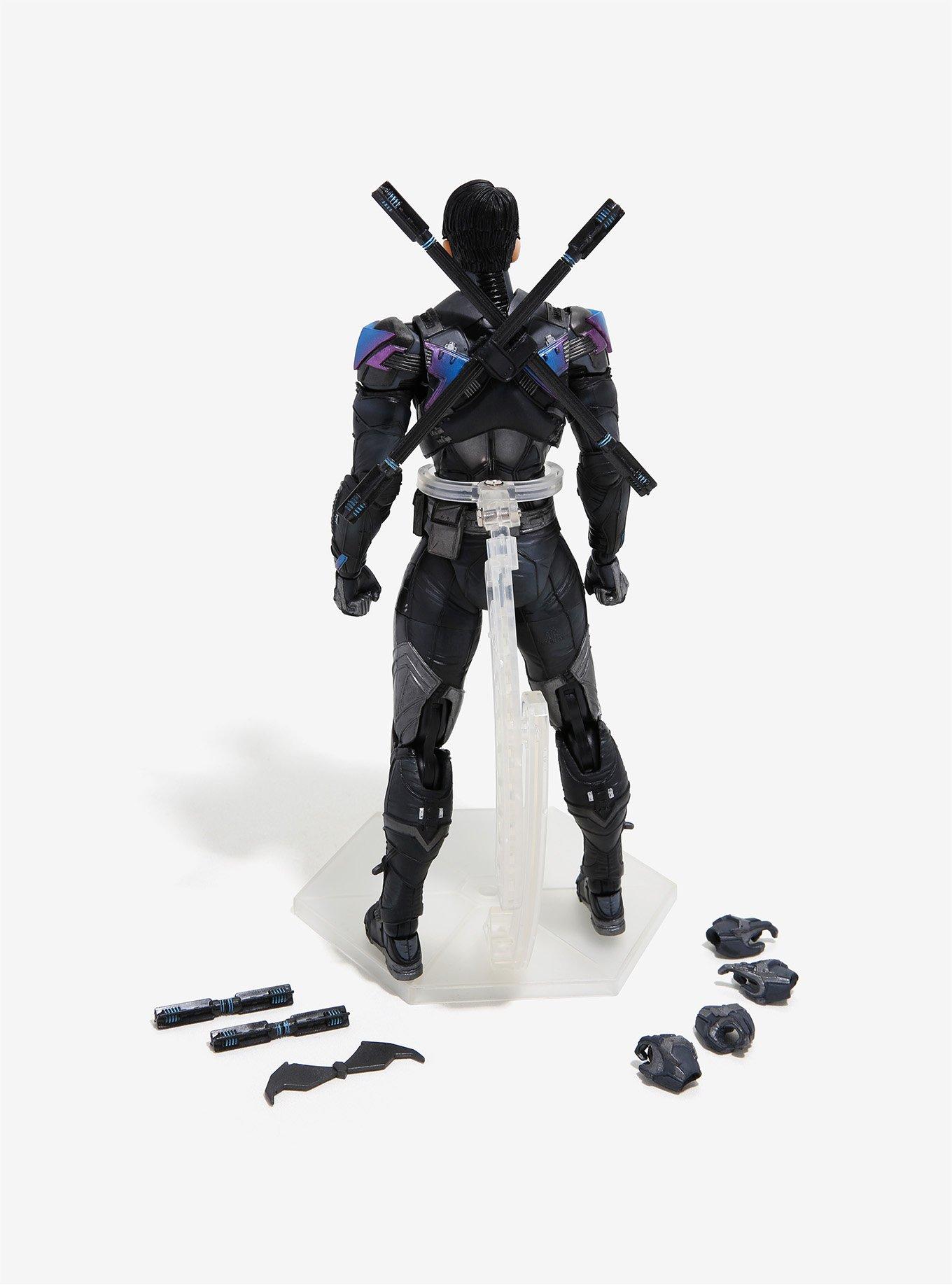 Play Arts Kai DC Comics Batman Arkham Knight Nightwing Figure, , alternate