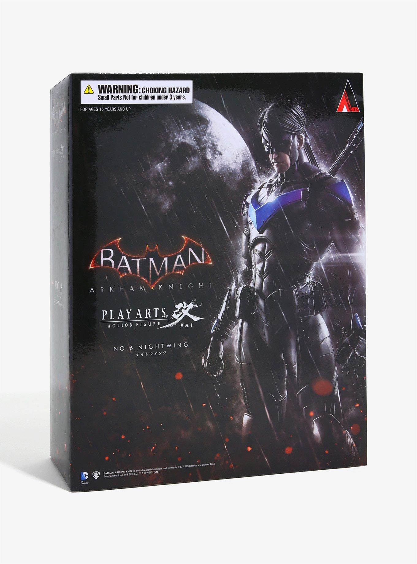 Play Arts Kai DC Comics Batman Arkham Knight Nightwing Figure, , alternate
