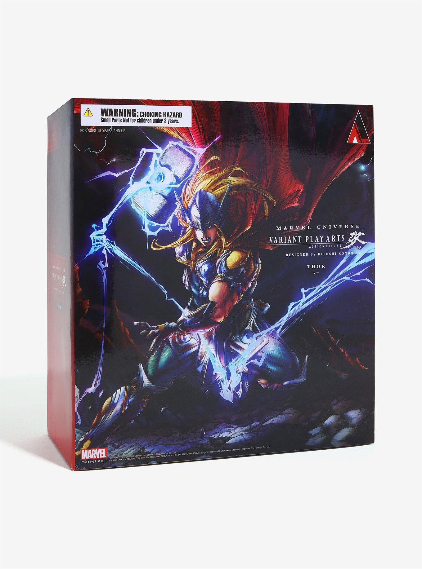 Play Arts Kai Marvel Thor Figure, , alternate