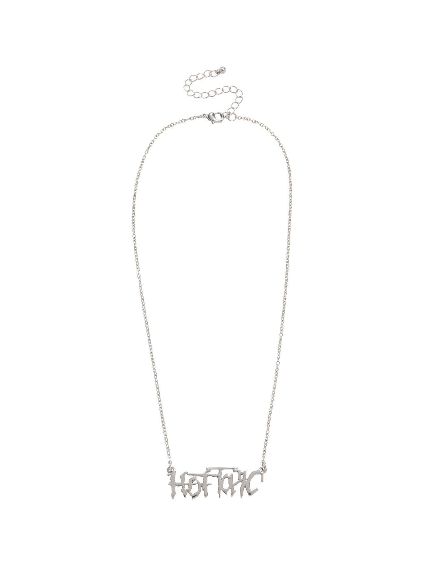 Hot Topic Classic Logo Necklace, , alternate