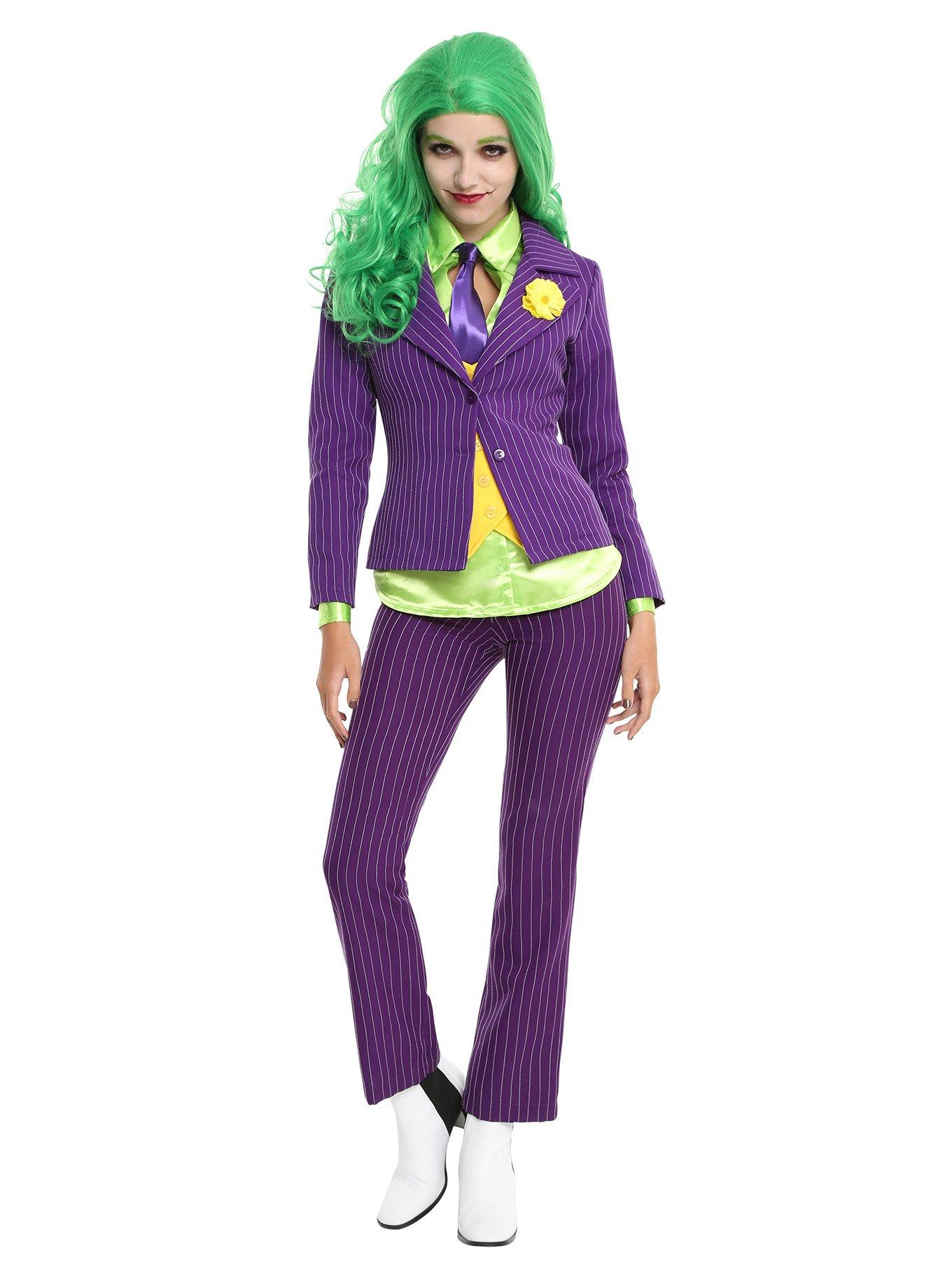 DC Comics The Joker Women's Costume, , alternate