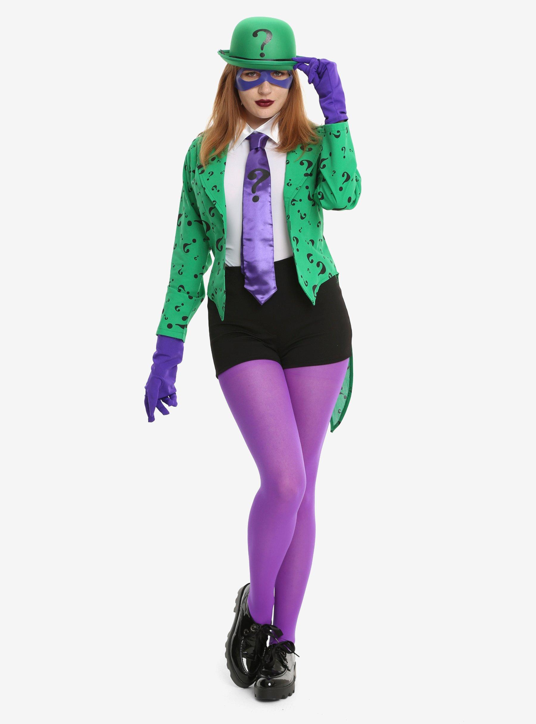 DC Comics Riddler Costume, , alternate