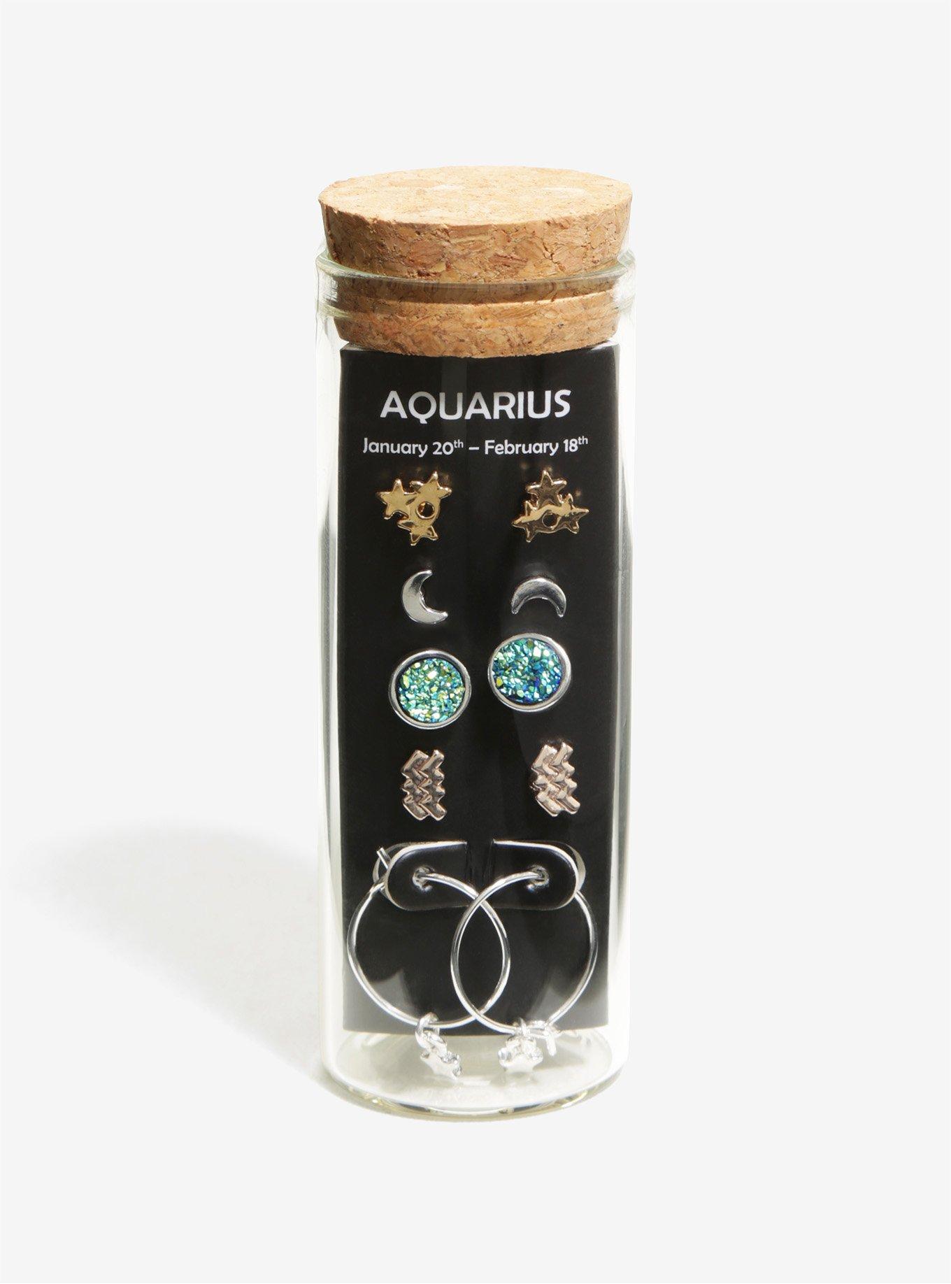 Aquarius Earring Set, , alternate