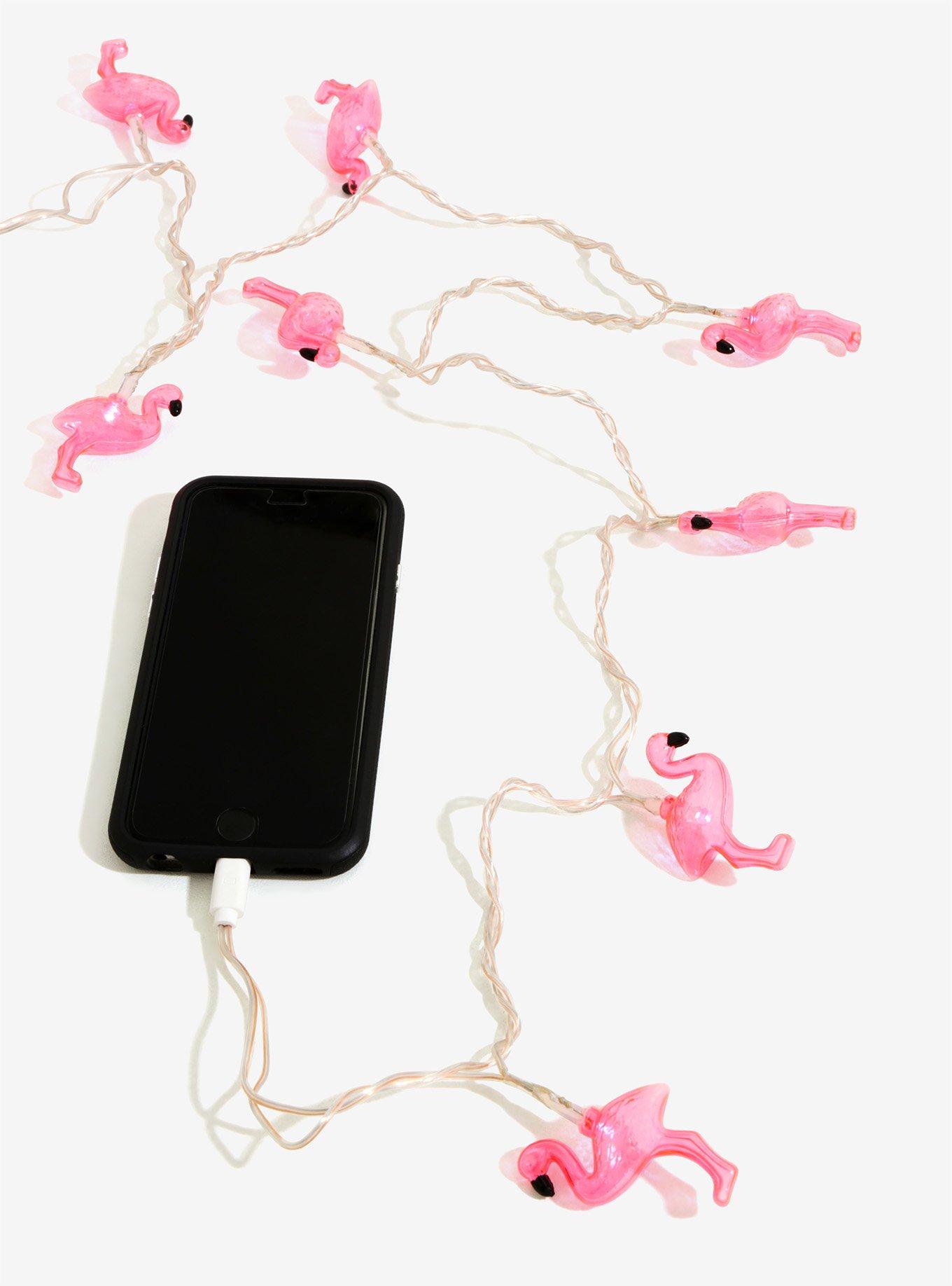 Flamingo LED Light iPhone Charger, , alternate