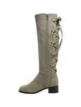 Once Upon A Time Snow White Knee High Lace-Up Boots, , alternate