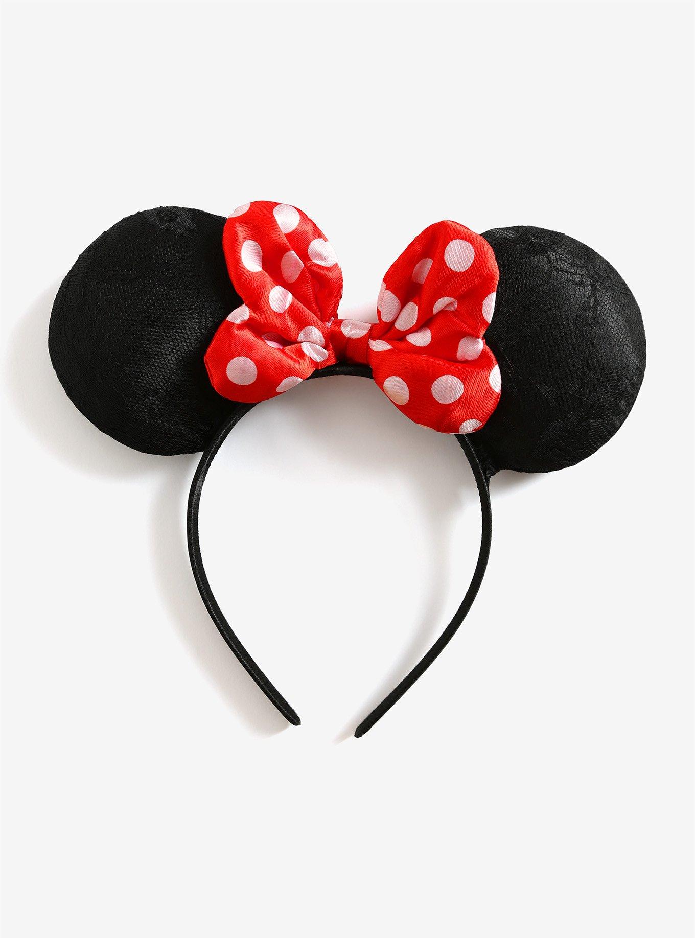 Disney Minnie Mouse Lace Ears, , alternate