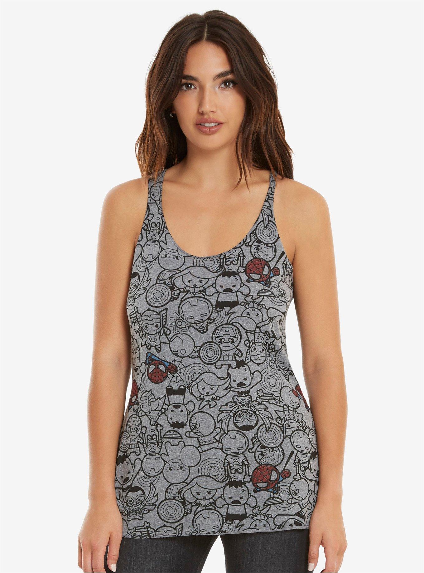 Marvel Spider-Man & Friends Womens Tank Top, , alternate