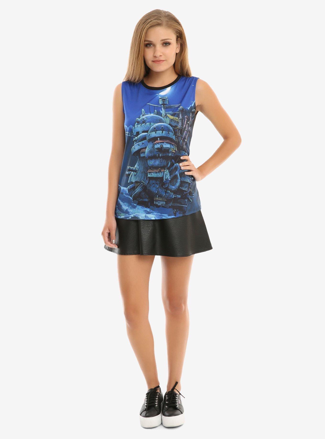 Studio Ghibli Howl's Moving Castle Tank Top, , alternate