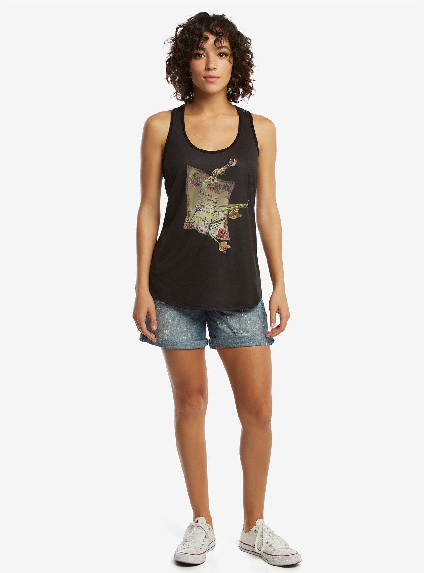 Studio Ghibli Howl's Moving Castle Note Tank Top, , alternate