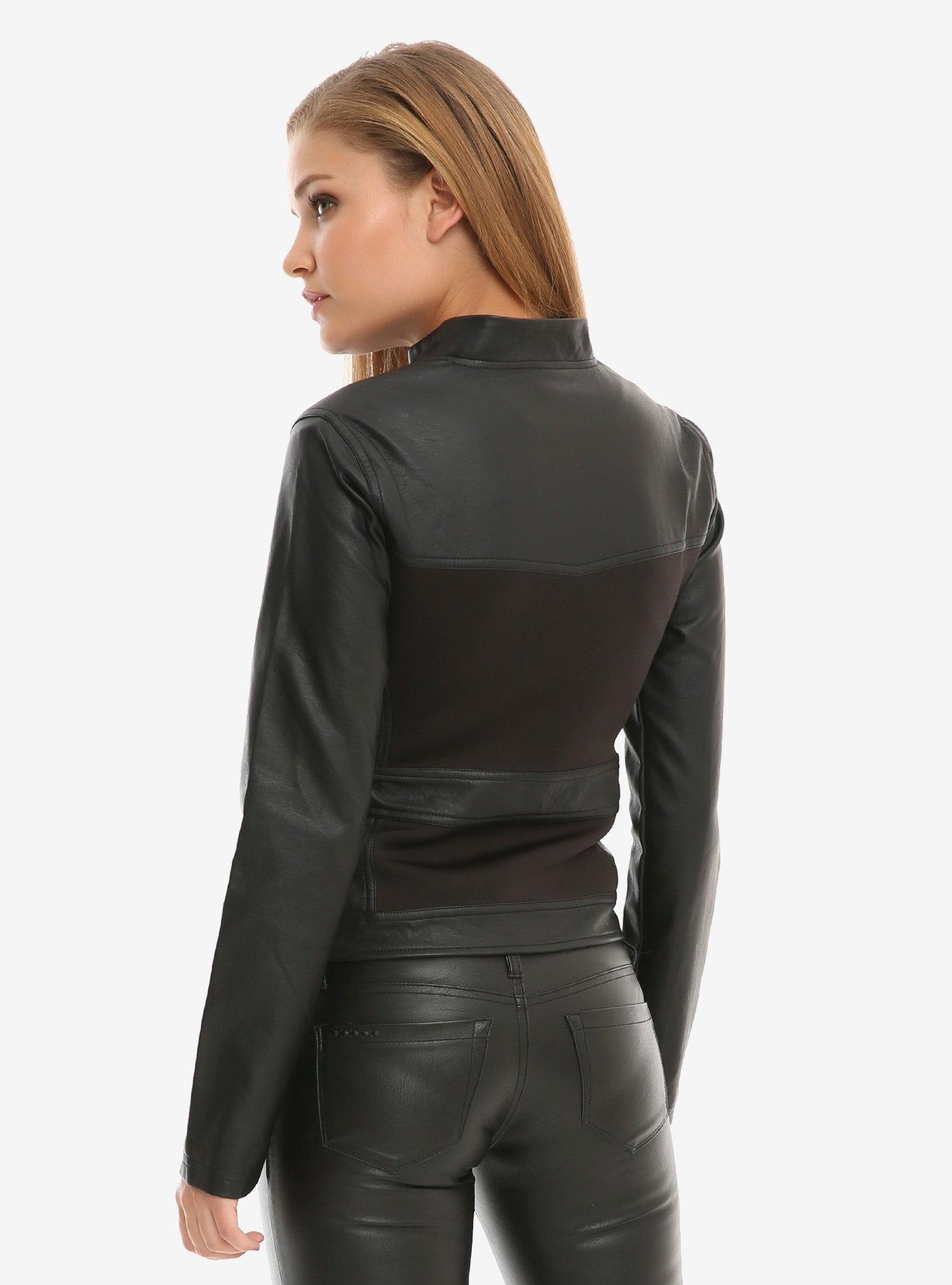 Marvel Black Widow Belted Jacket, , alternate