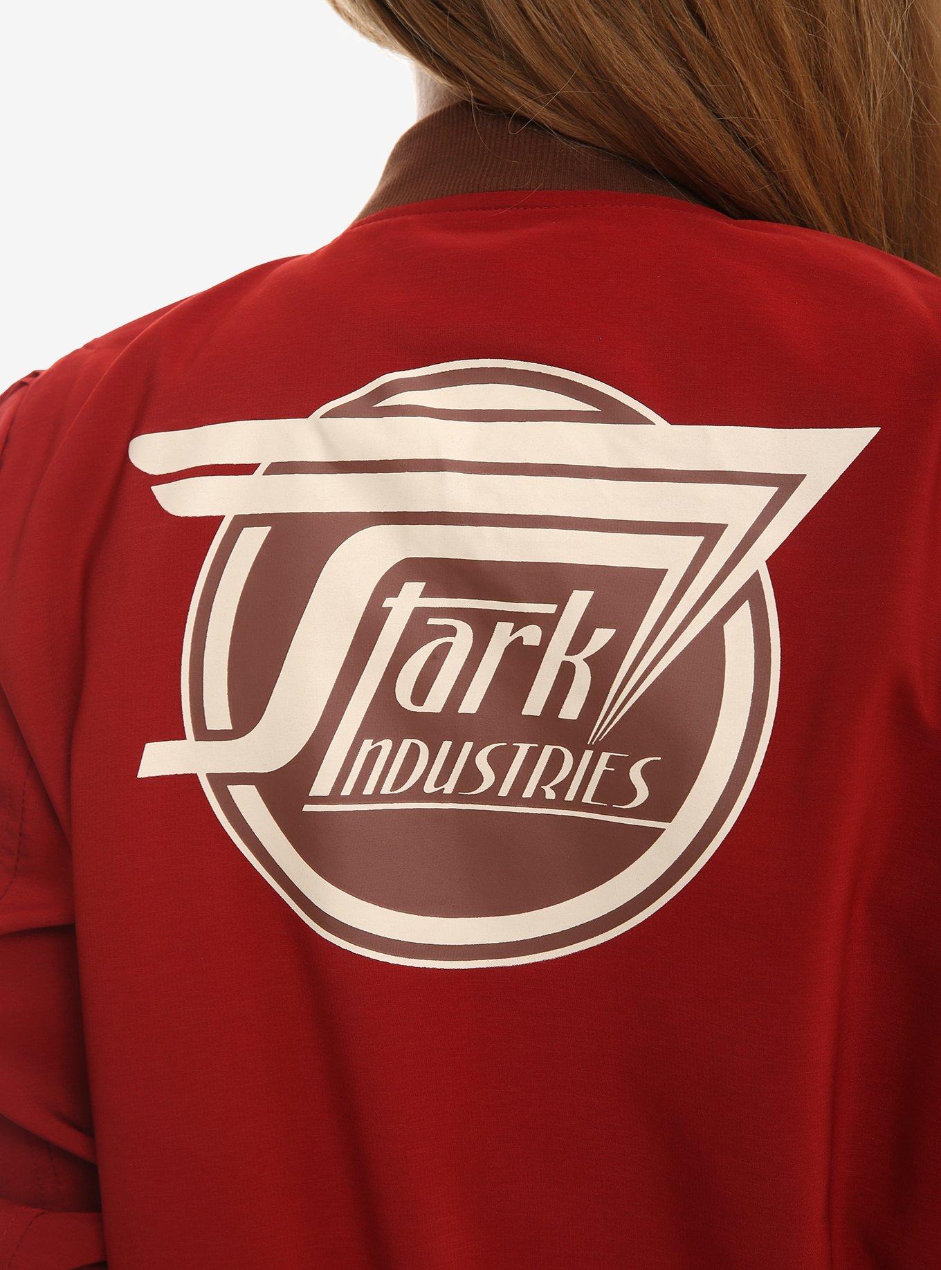 Marvel Iron Man Stark Industries Bomber Jacket