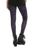 Blackheart Black & Purple Constellation Leggings, , alternate