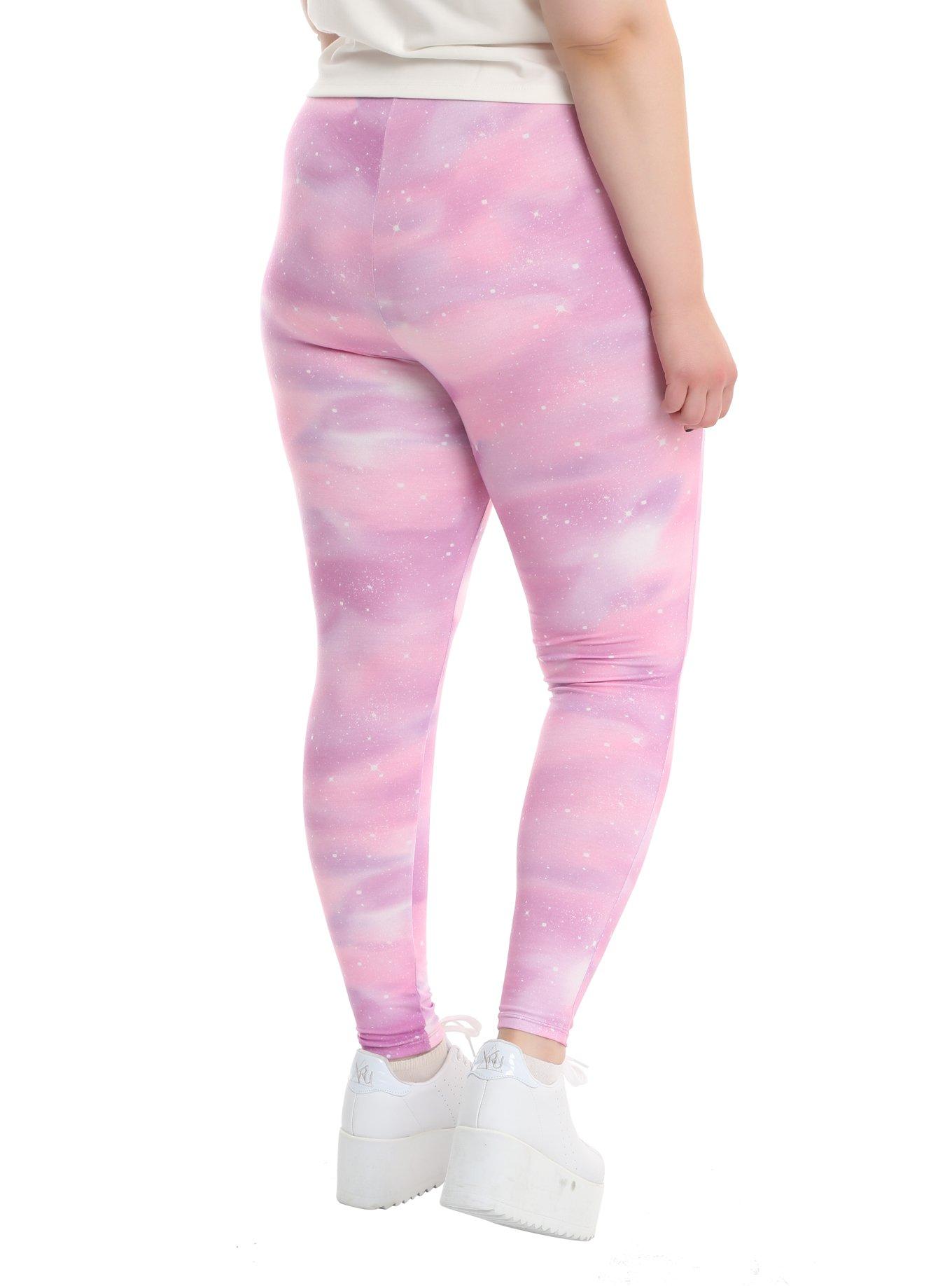 Blackheart Pastel Sky Leggings Plus Size, , alternate