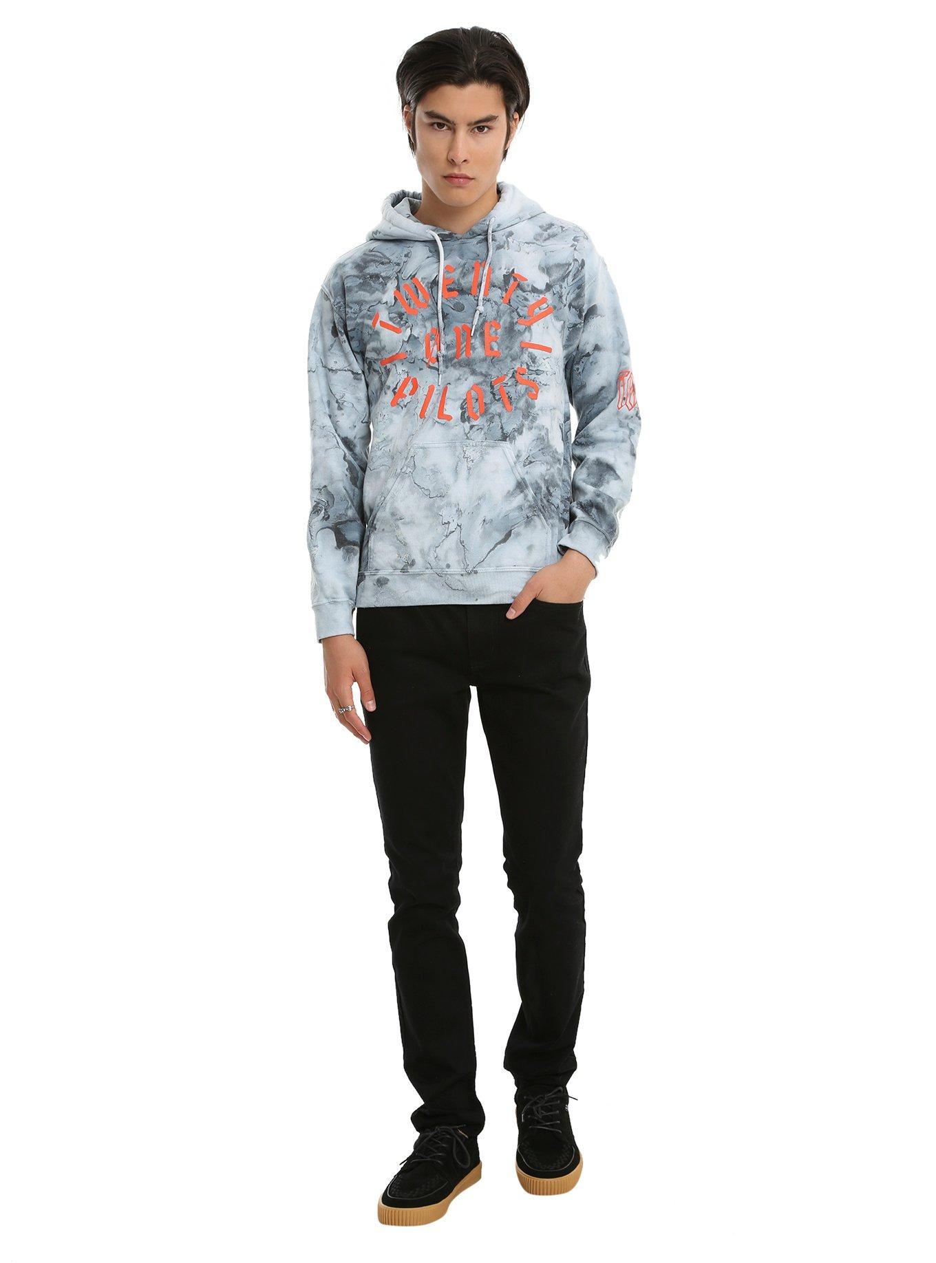 Twenty One Pilots Stencil Wash Hoodie, , alternate