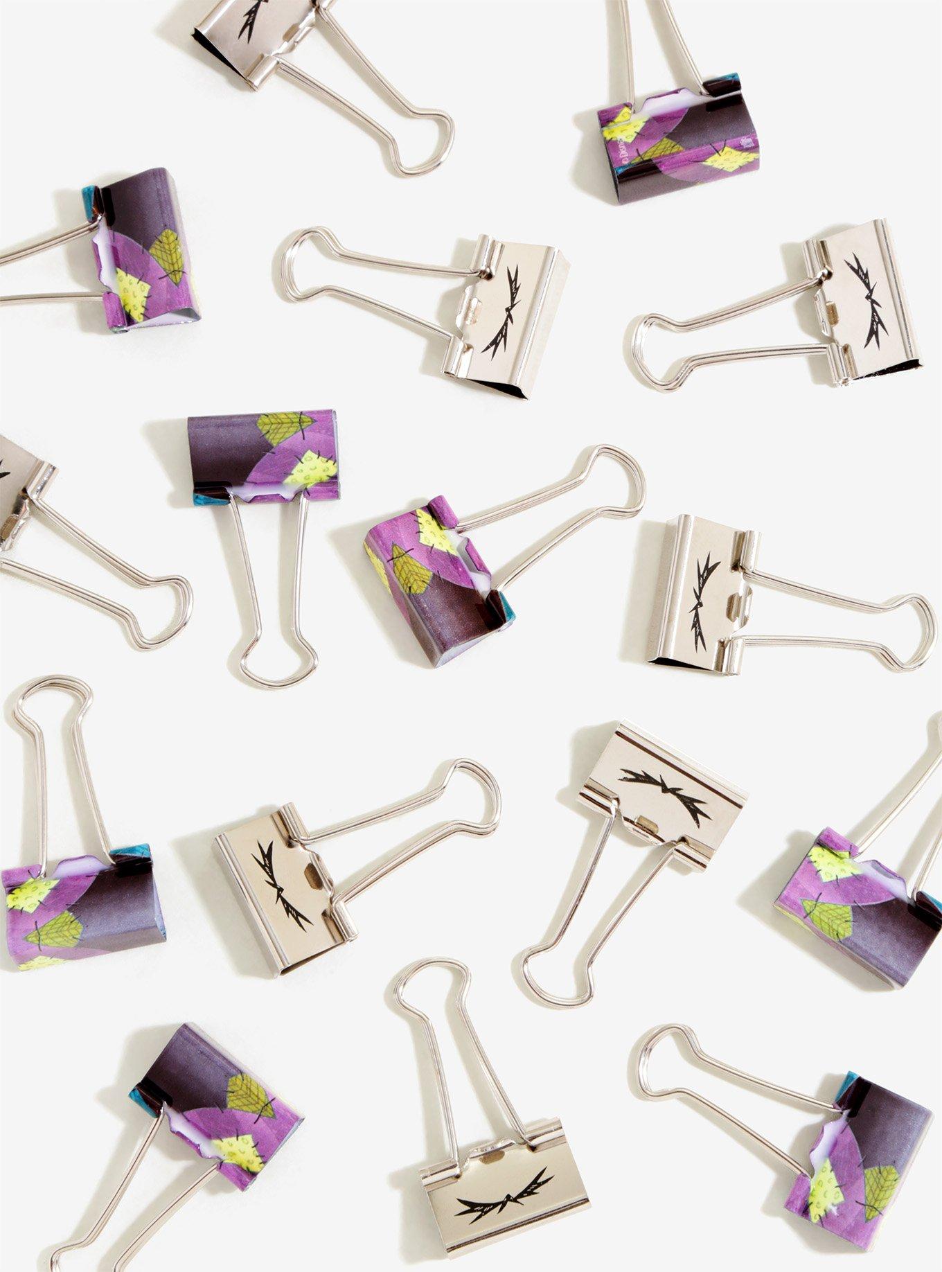 The Nightmare Before Christmas Binder Clips Glass Jar, , alternate