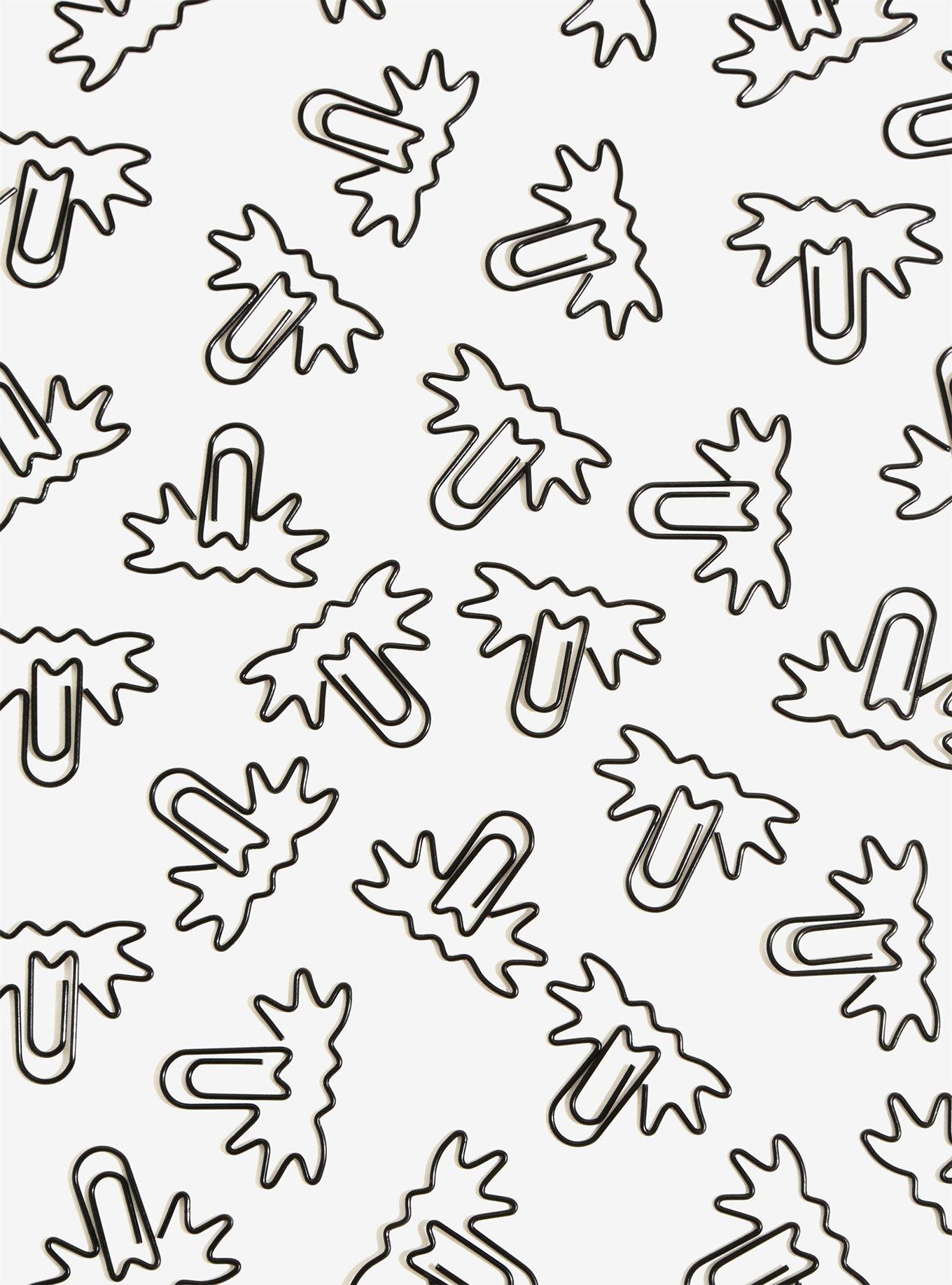 The Nightmare Before Christmas Paper Clips Glass Jar, , alternate