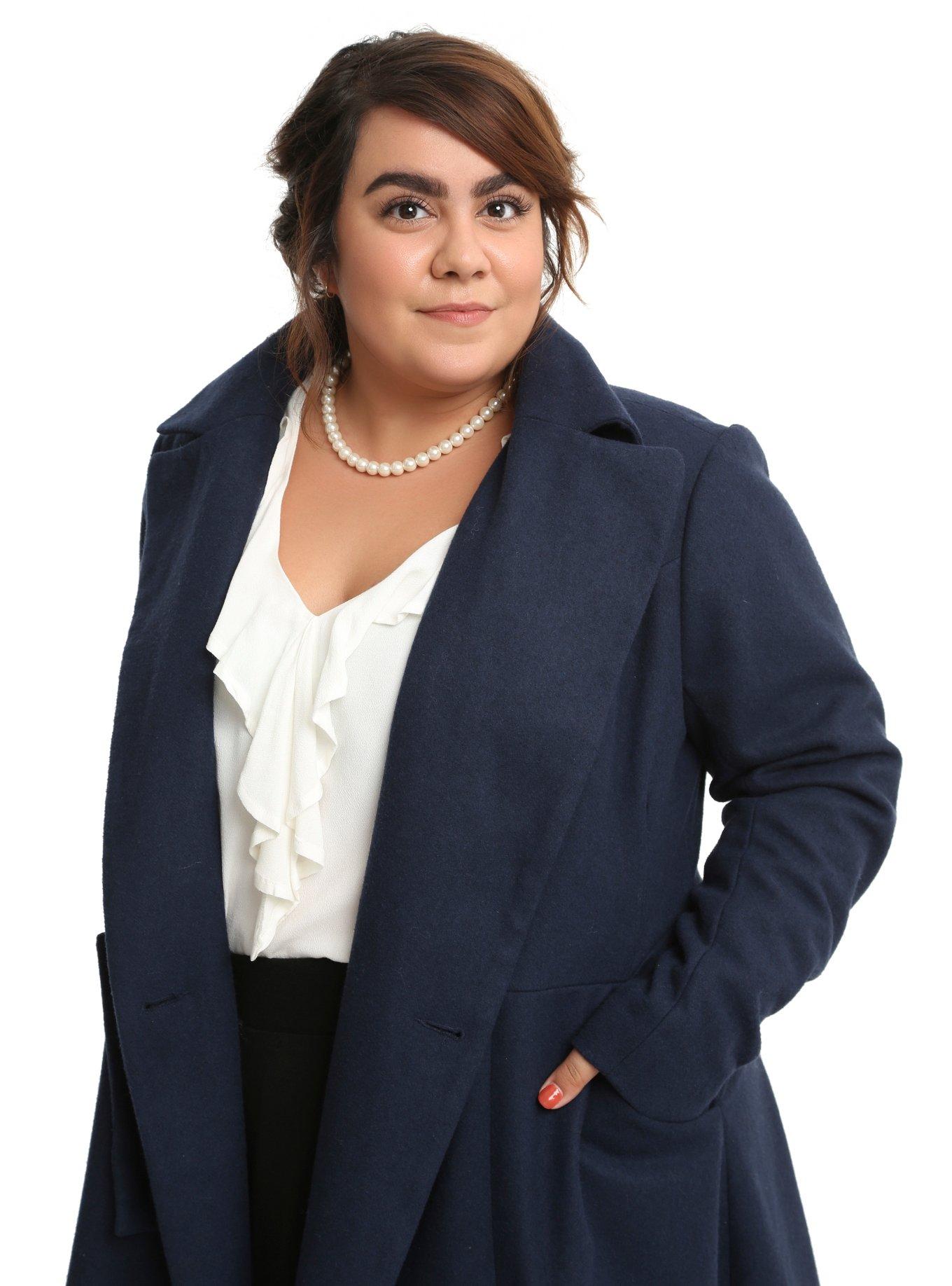 Outlander 1940's Claire Coat Plus Size, , alternate
