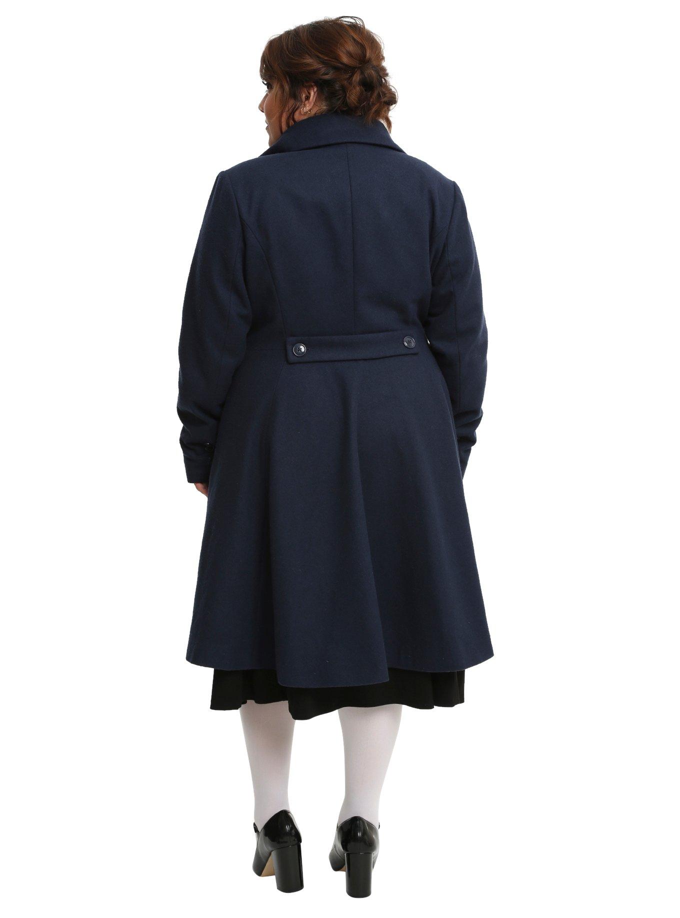 Outlander 1940's Claire Coat Plus Size, , alternate