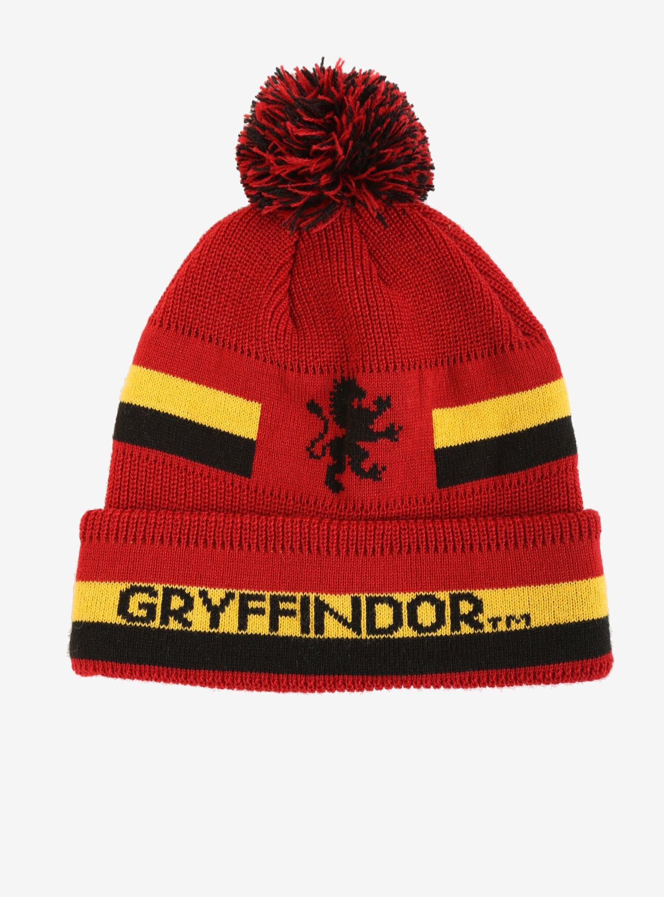 Harry Potter Gryffindor Pom Beanie - BoxLunch Exclusive, , alternate