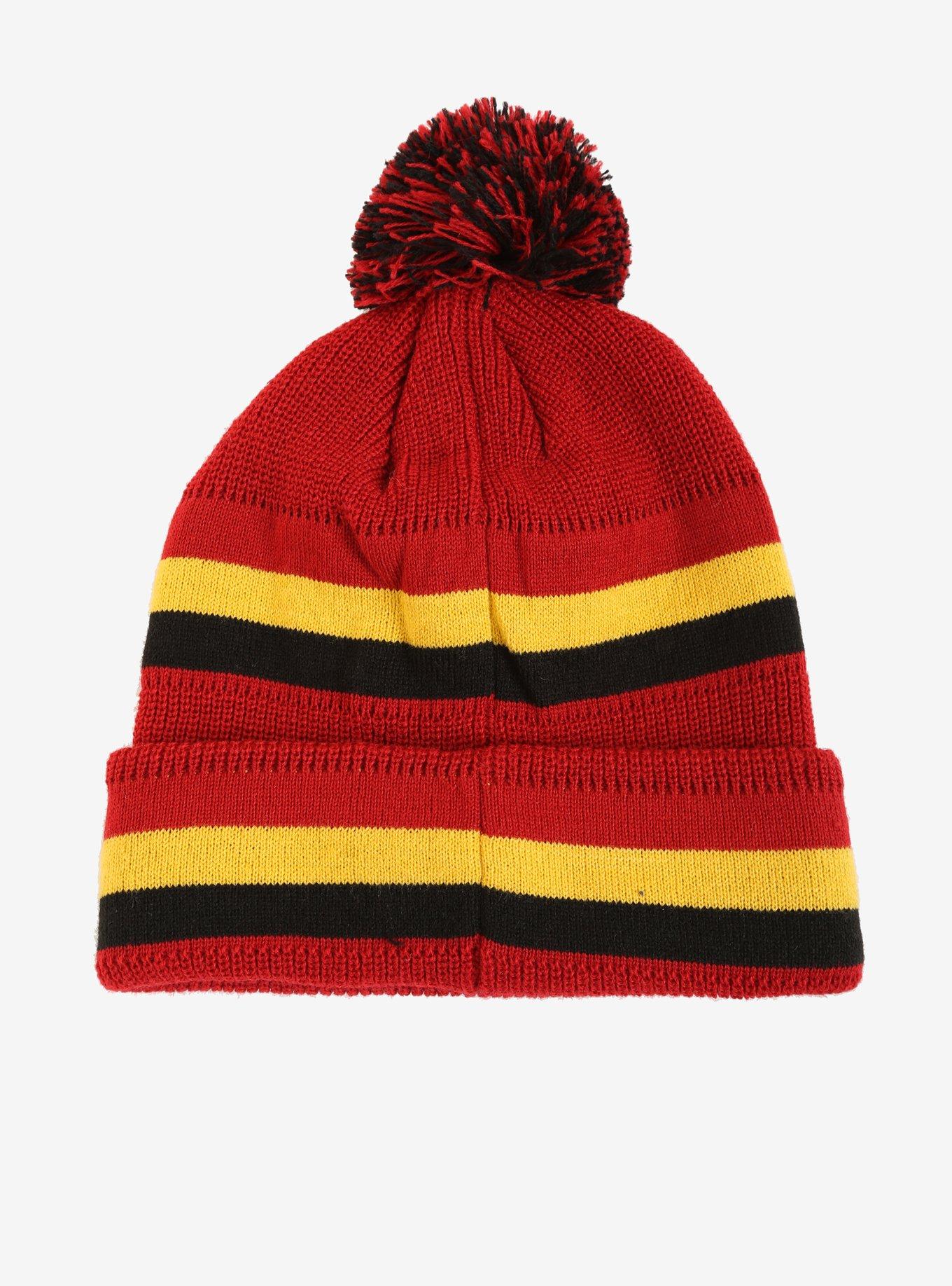 Harry Potter Gryffindor Pom Beanie - BoxLunch Exclusive, , alternate