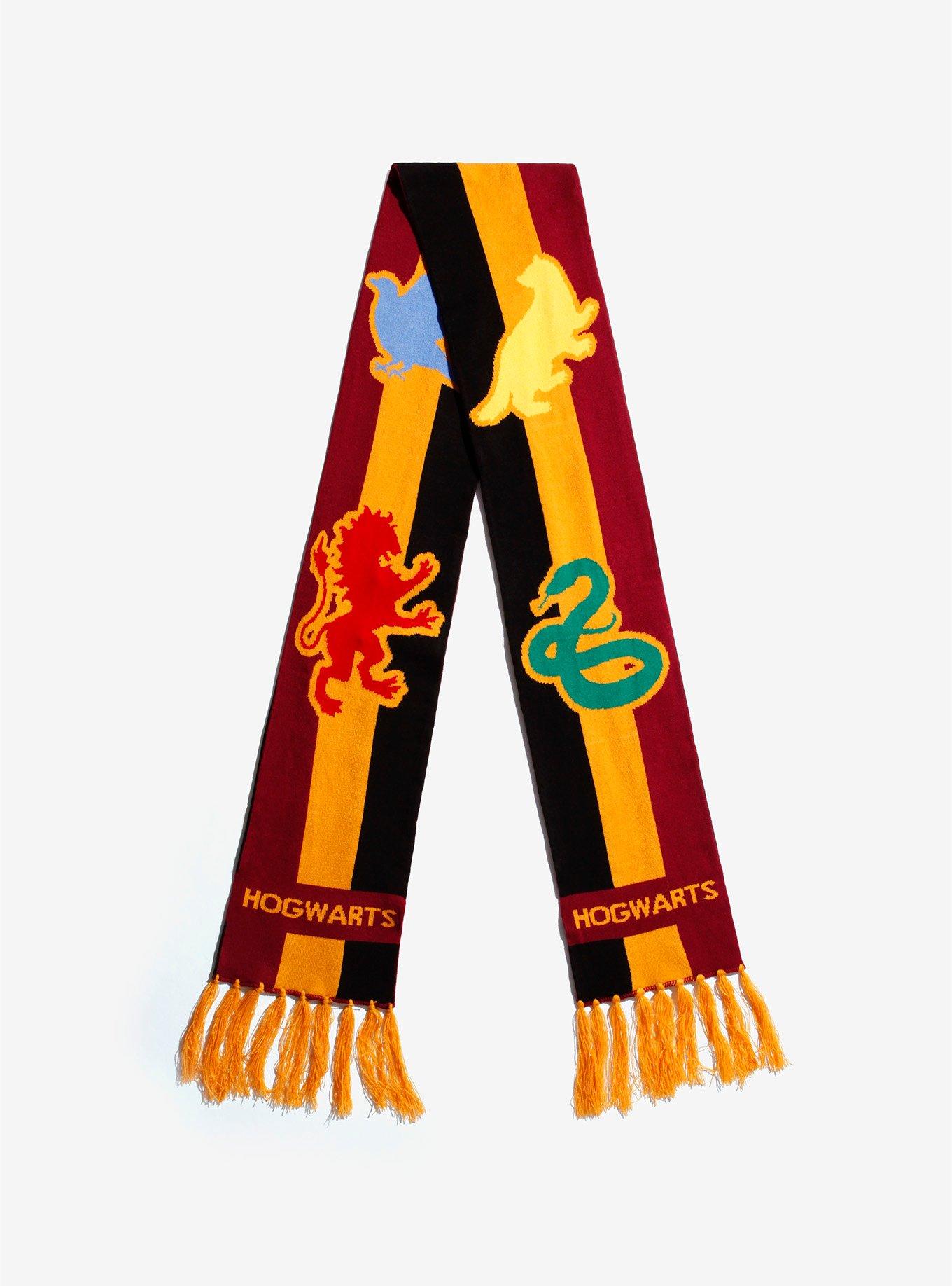 Harry Potter Hogwarts House Mascot Scarf - BoxLunch Exclusive, , alternate