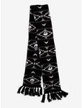 The Nightmare Before Christmas Fair Isle Scarf - BoxLunch Exclusive, , alternate