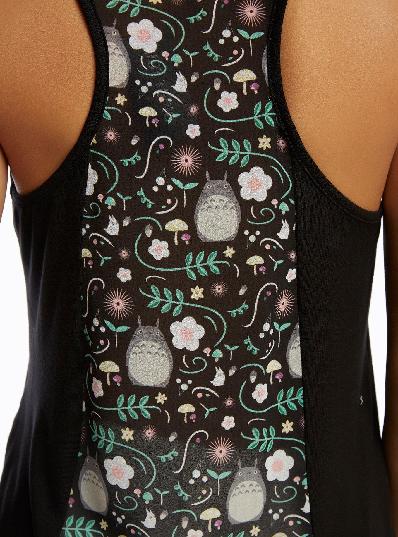 Studio Ghibli My Neighbor Totoro Garden Panel Tank Top, , alternate