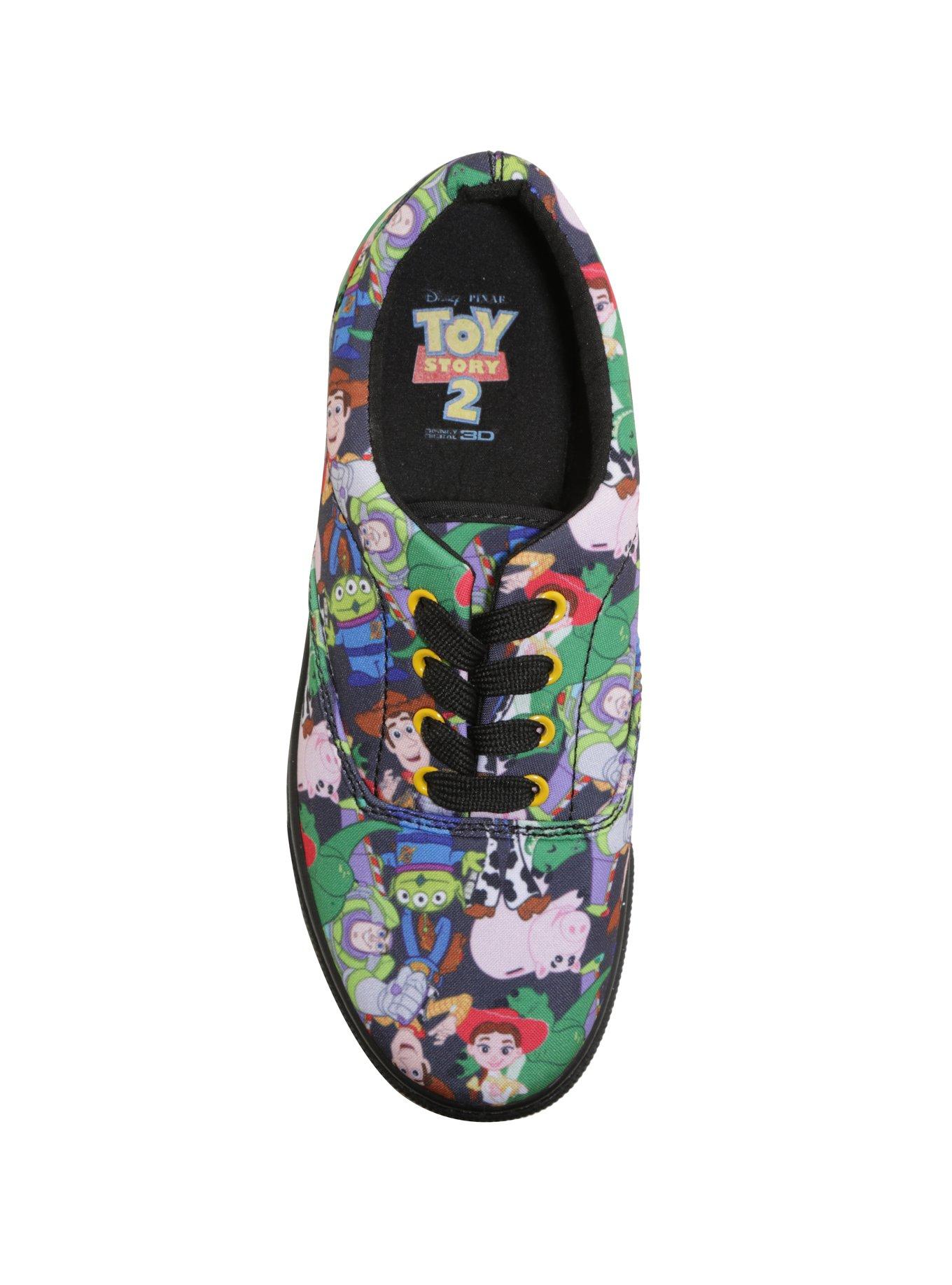 Disney Pixar Toy Story Character Print Lace-Up Sneakers, , alternate