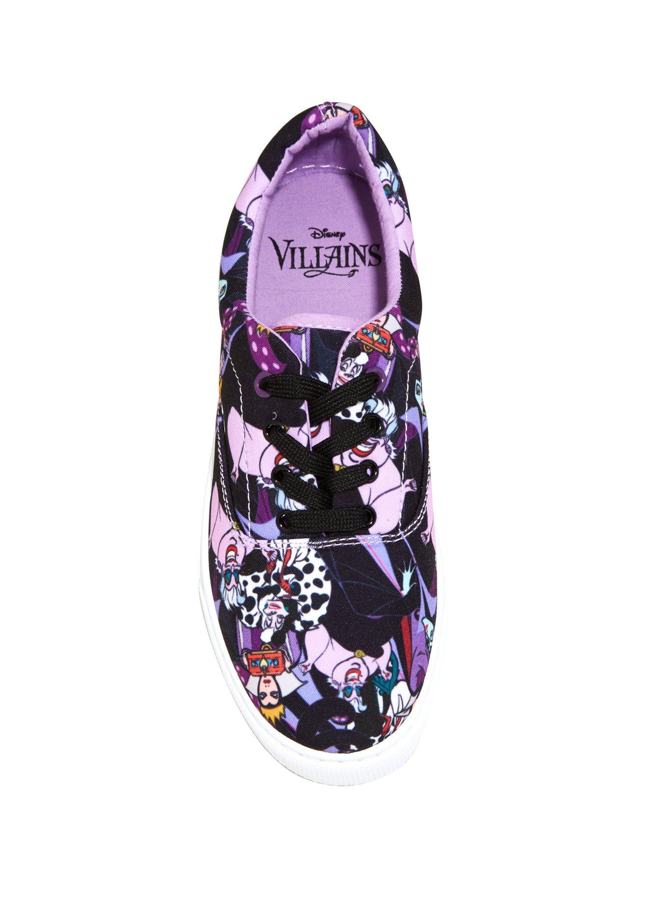 Disney Villains Lace-Up Sneakers, , alternate