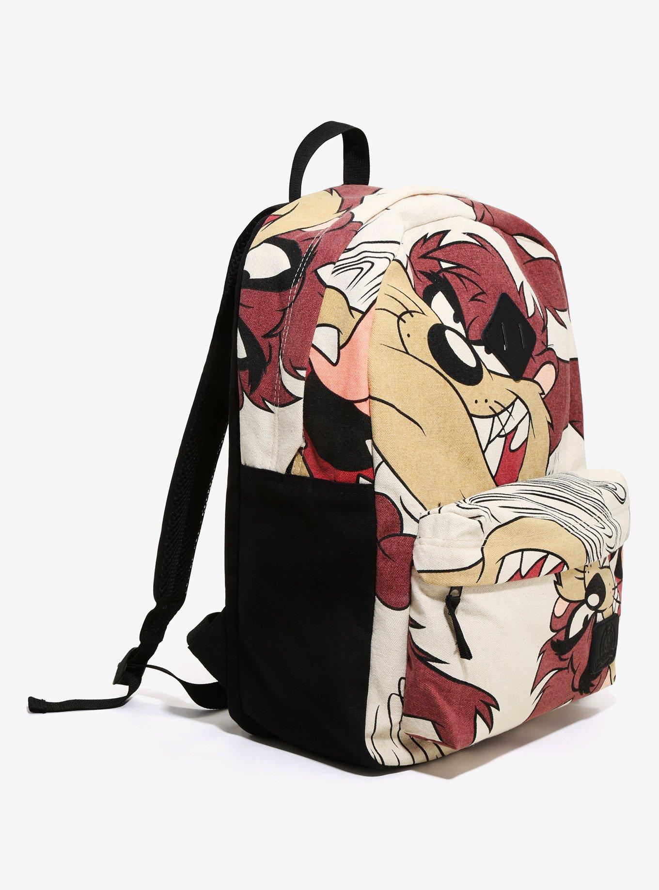 Taz Allover Print Backpack - BoxLunch Exclusive, , alternate