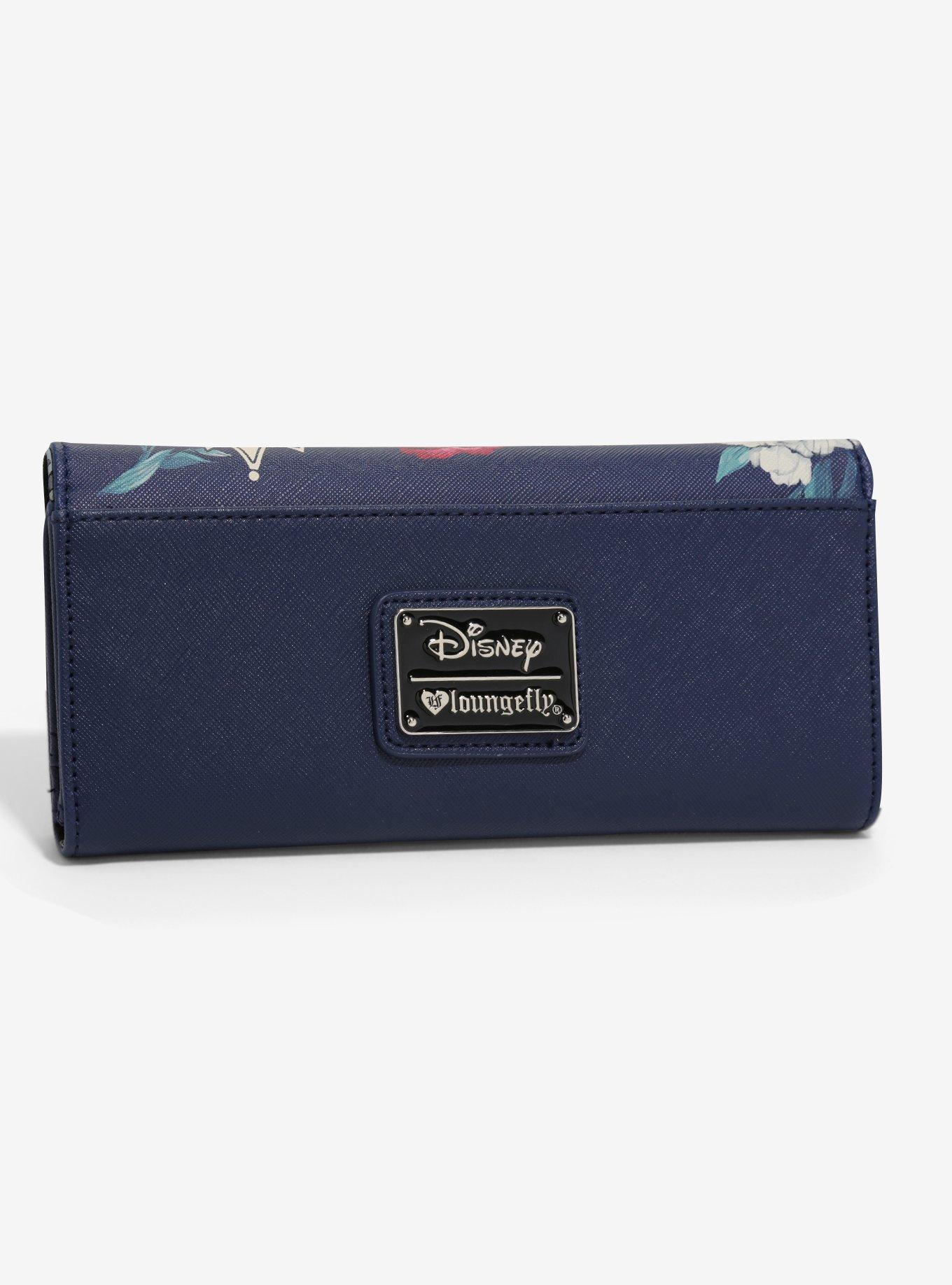 Loungefly Disney Snow White Evil Queen Floral Wallet - BoxLunch Exclusive, , alternate