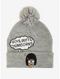 Bob's Burgers Tina Thought Bubble Pom Beanie - BoxLunch Exclusive, , alternate