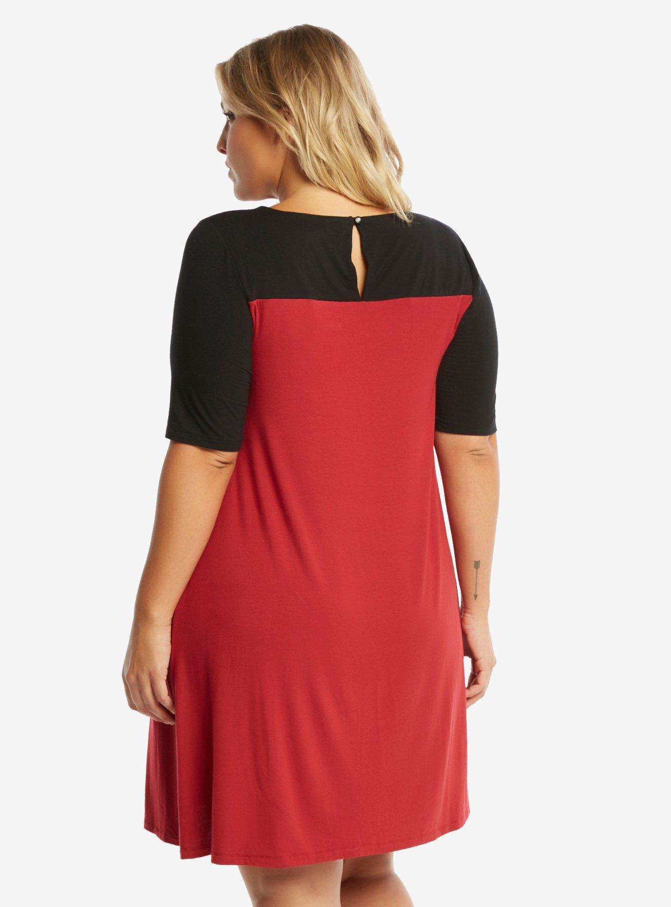 Star Trek Shift Dress Plus Size, , alternate
