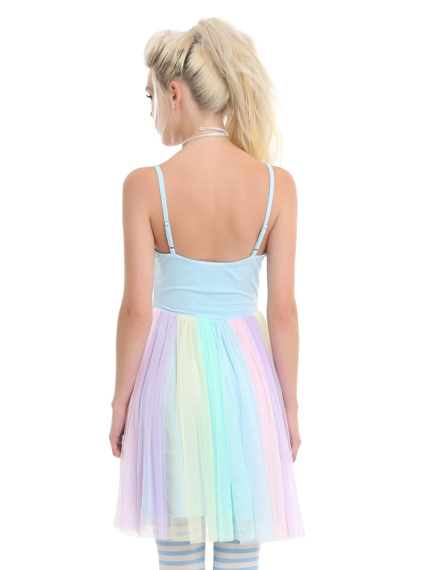 My Little Pony Rainbow Dash Tulle Dress, , alternate