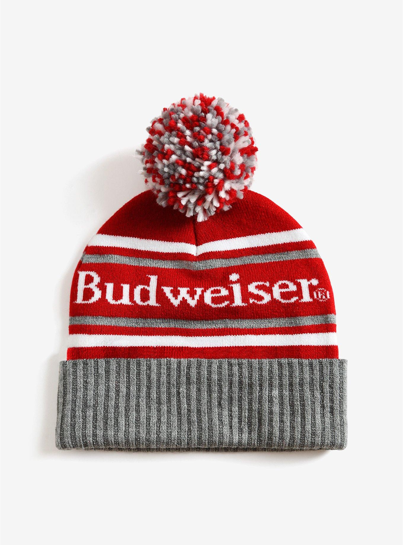 Budweiser Pom Beanie - BoxLunch Exclusive, , alternate