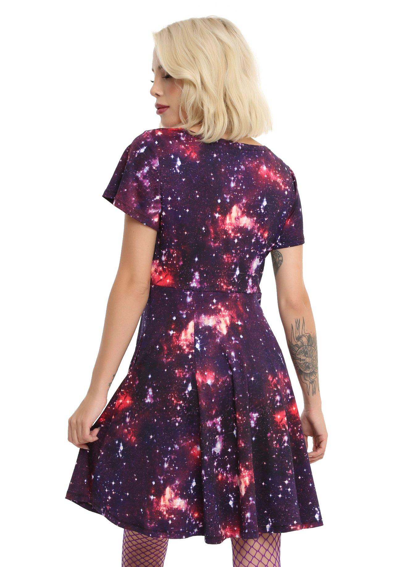 Dark Galaxy Glow-In-The-Dark Dress, , alternate