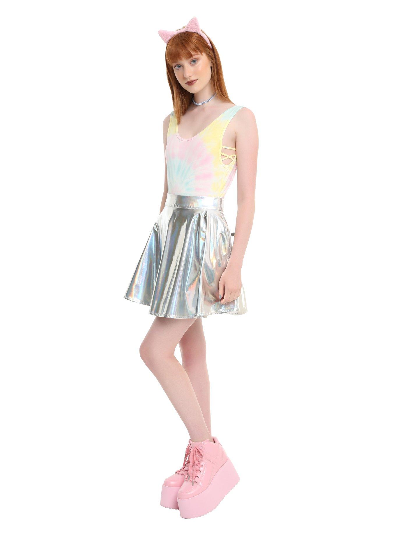 Pastel Tie Dye Bodysuit, , alternate