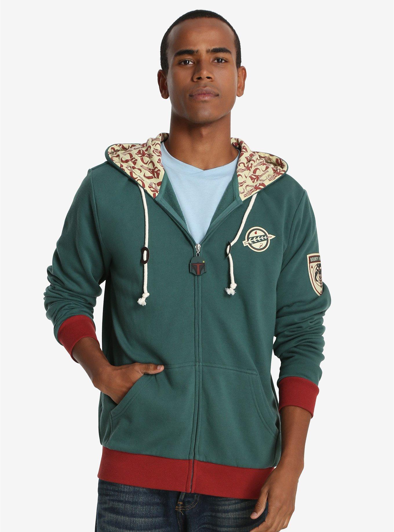 Star Wars Boba Fett Patch Hoodie, , alternate