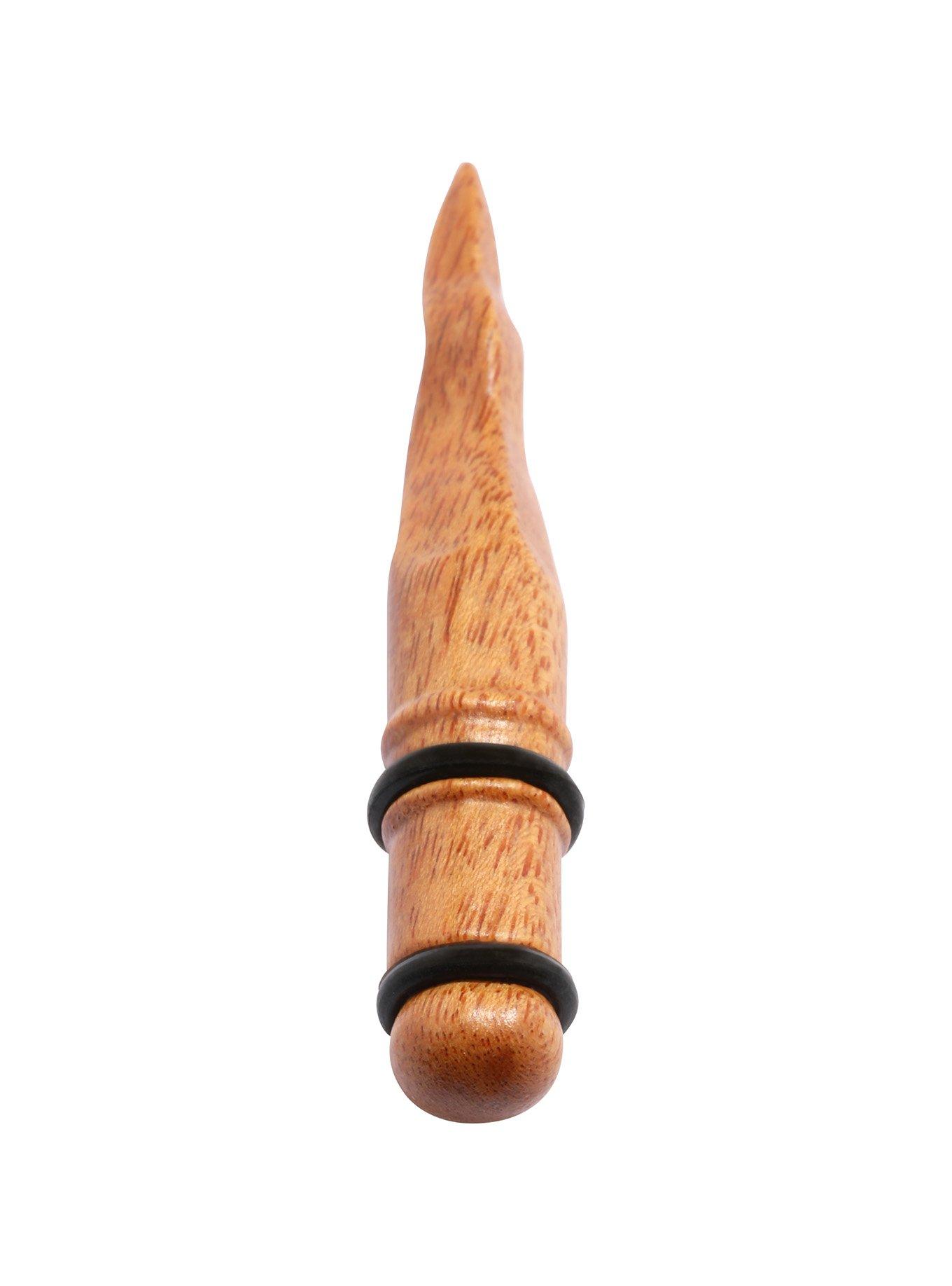 Carved Wooden Wand Taper, , alternate