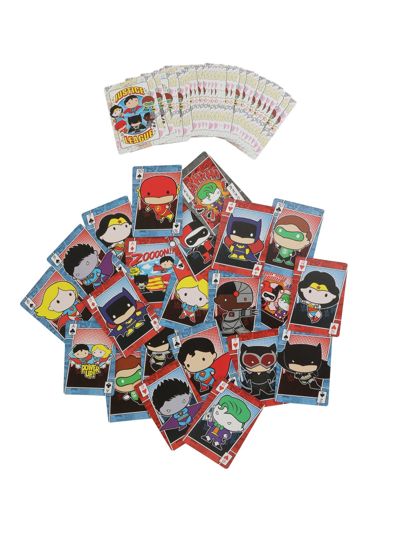 Chibi DC Comics Justice League Playing Cards, , alternate