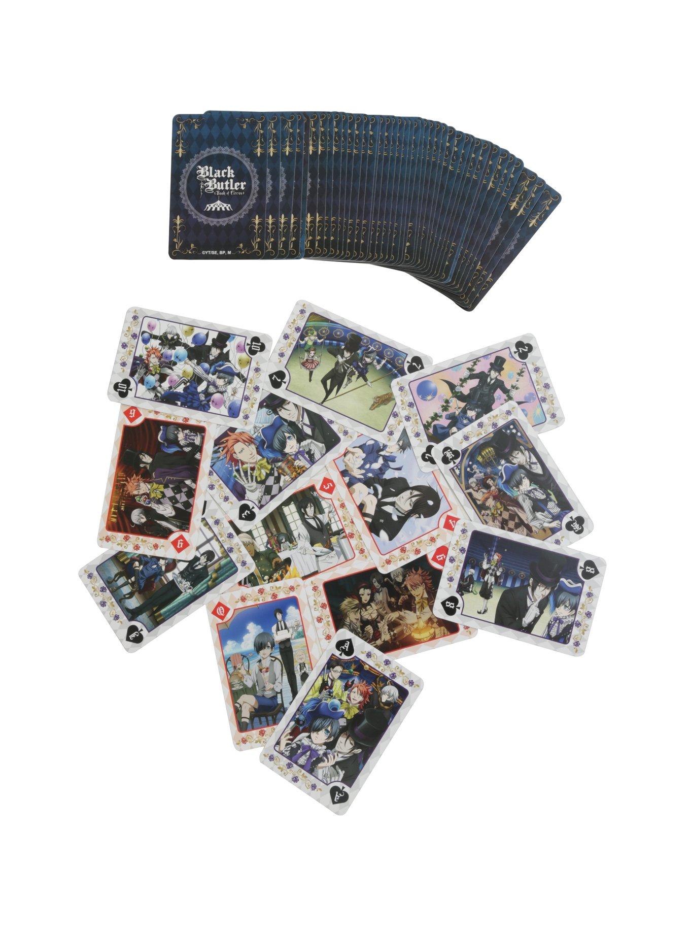 Black Butler Book Of Circus Playing Cards, , alternate
